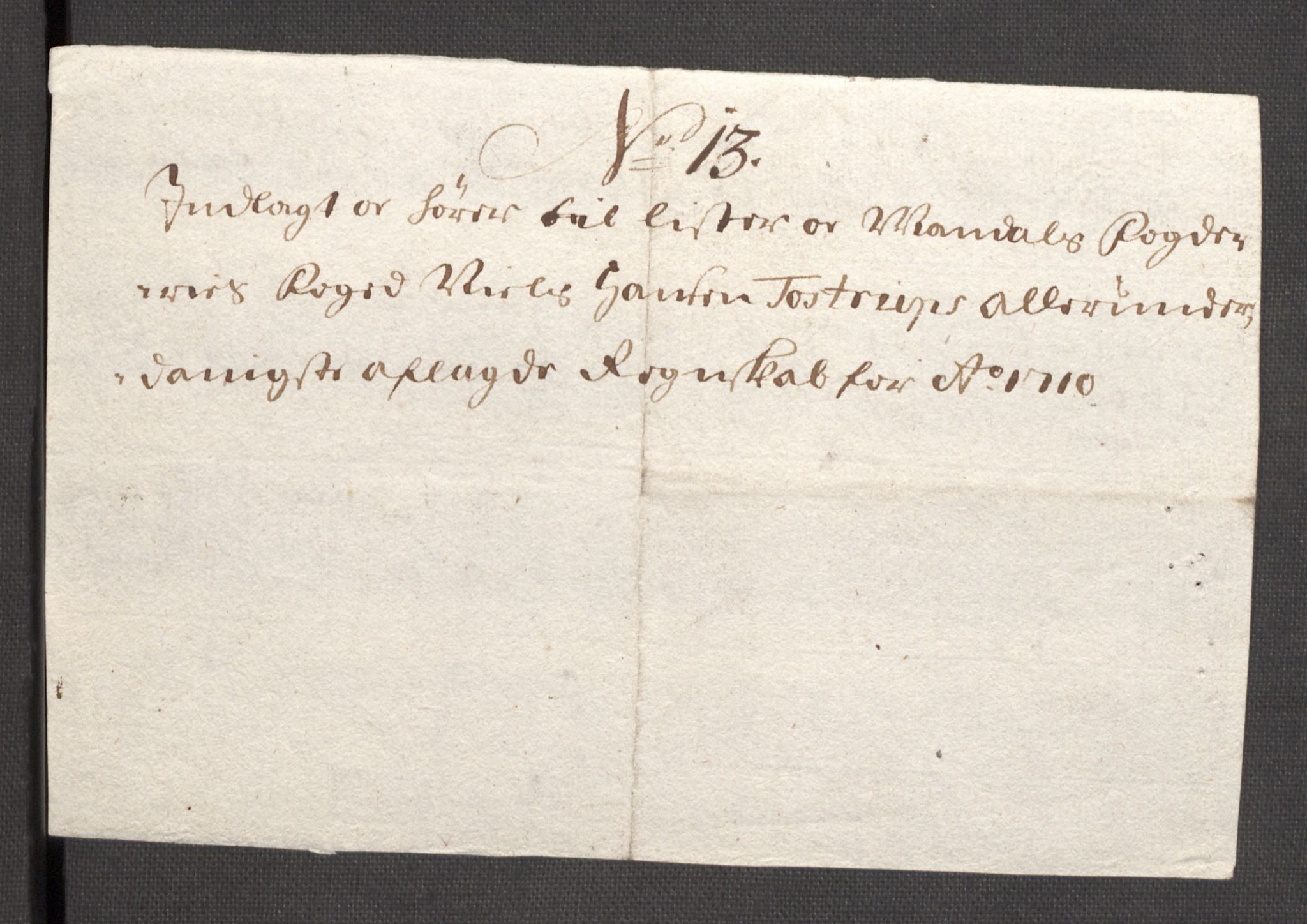 Rentekammeret inntil 1814, Reviderte regnskaper, Fogderegnskap, RA/EA-4092/R43/L2553: Fogderegnskap Lista og Mandal, 1710, p. 56