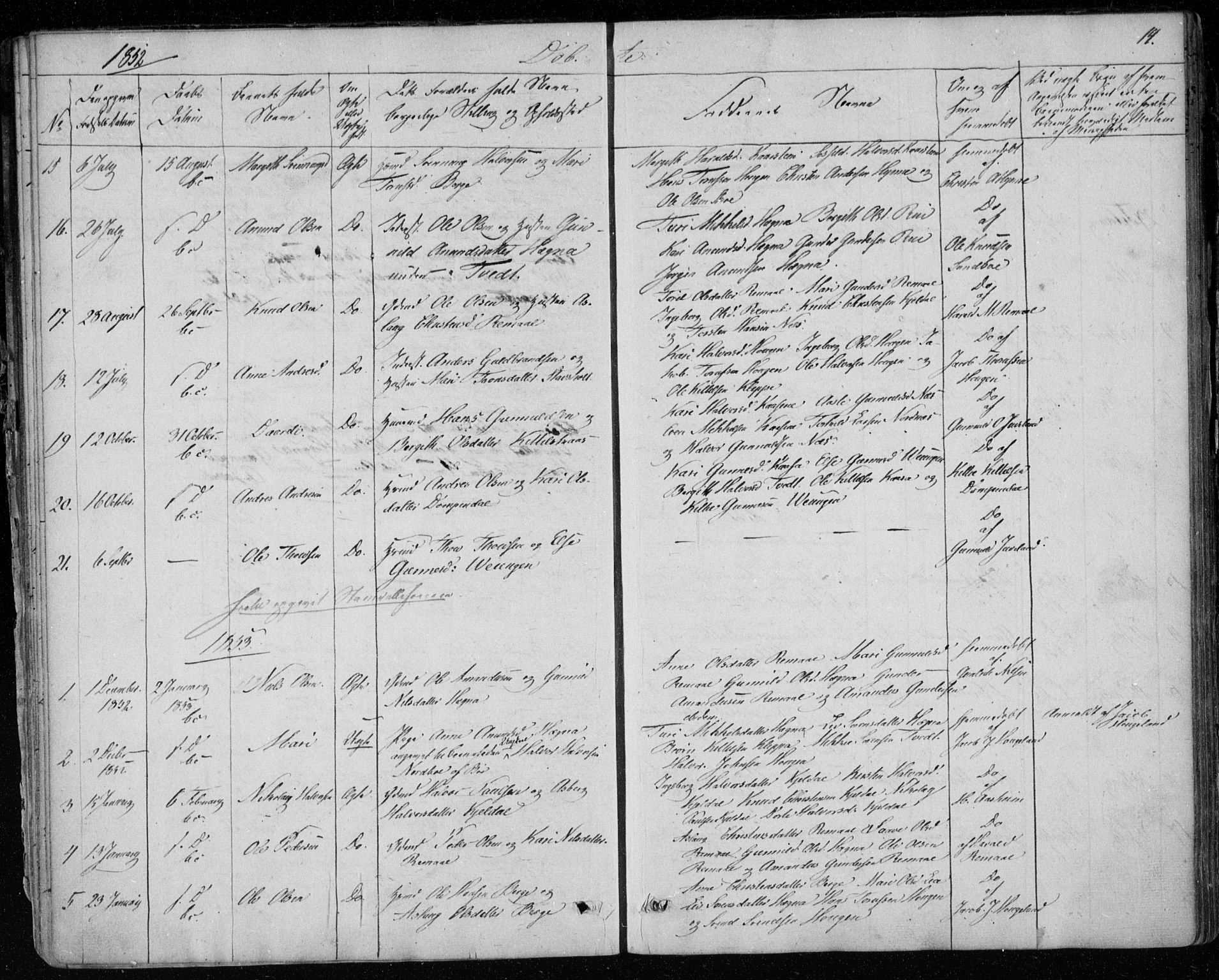 Lunde kirkebøker, SAKO/A-282/F/Fb/L0001: Parish register (official) no. II 1, 1845-1861, p. 14
