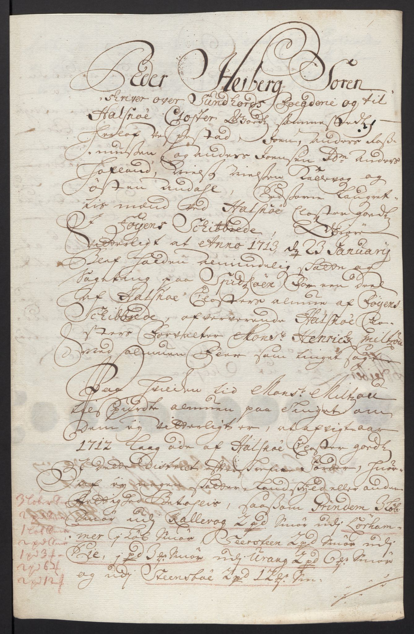 Rentekammeret inntil 1814, Reviderte regnskaper, Fogderegnskap, AV/RA-EA-4092/R48/L2988: Fogderegnskap Sunnhordland og Hardanger, 1712, p. 374