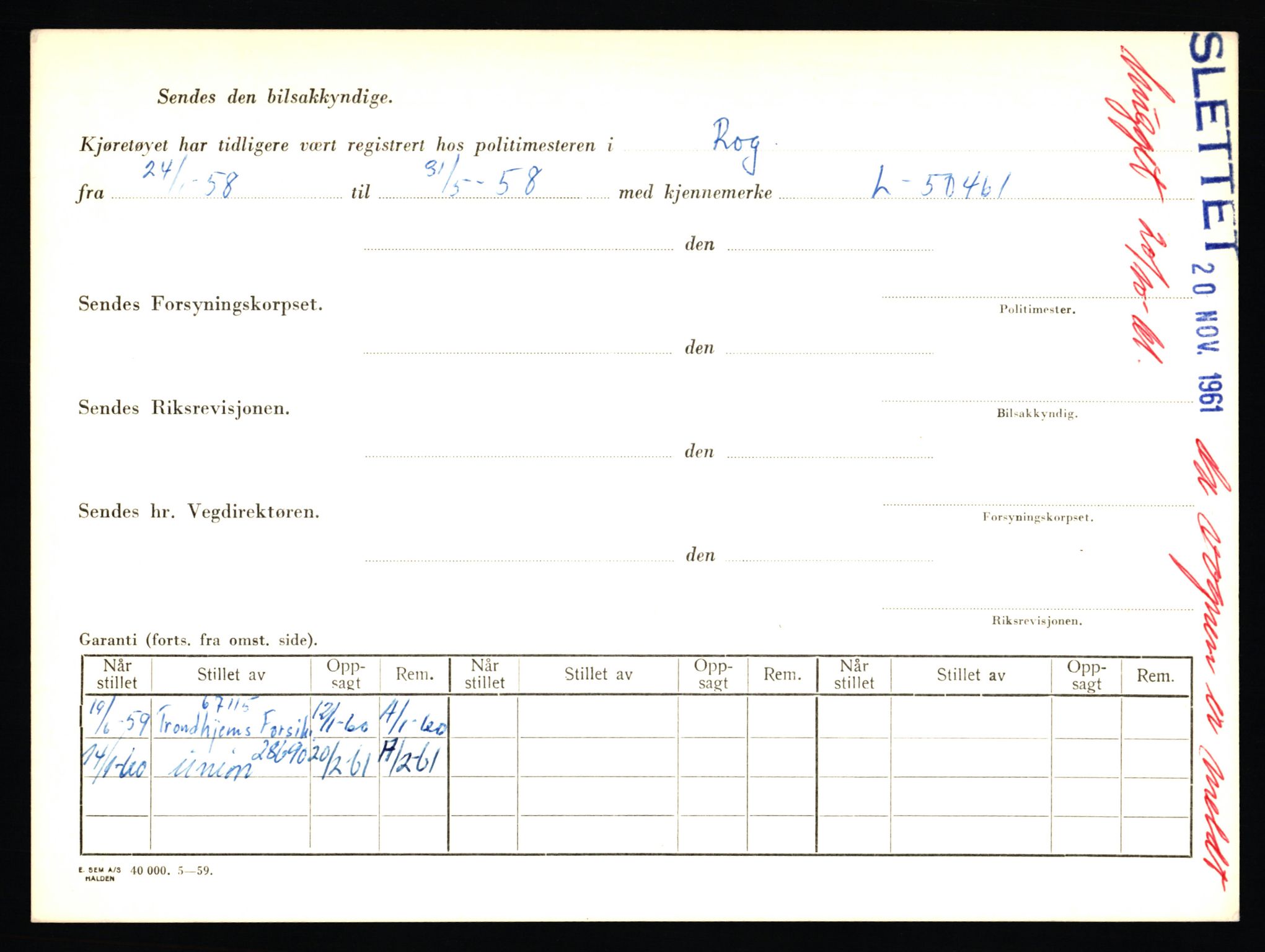 Stavanger trafikkstasjon, AV/SAST-A-101942/0/F/L0051: L-51300 - L-52099, 1930-1971, p. 308