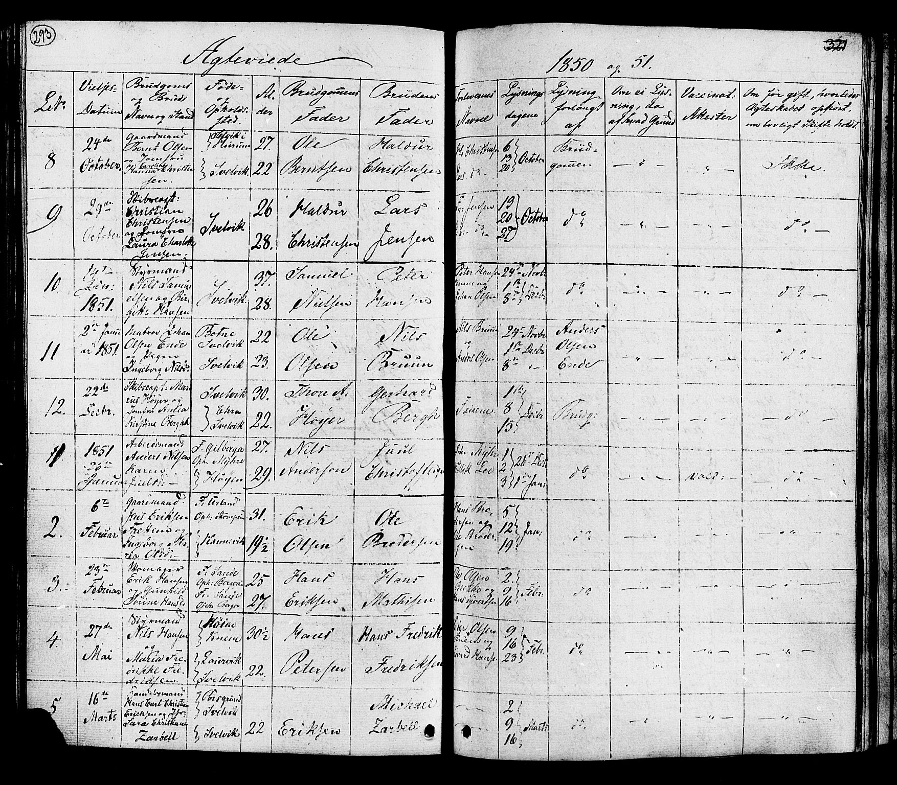 Hurum kirkebøker, SAKO/A-229/G/Ga/L0002: Parish register (copy) no. I 2, 1827-1857, p. 293