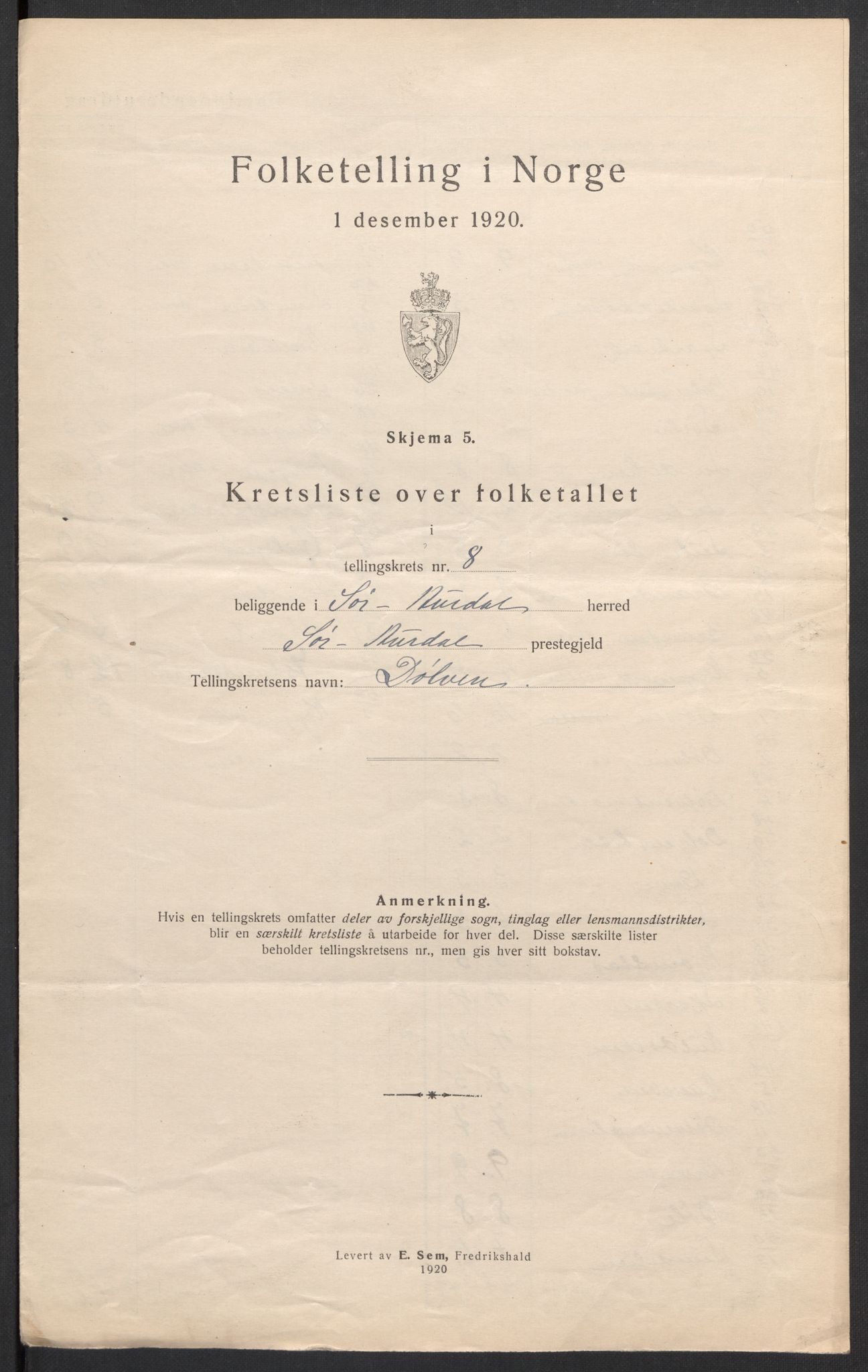 SAH, 1920 census for Sør-Aurdal, 1920, p. 31