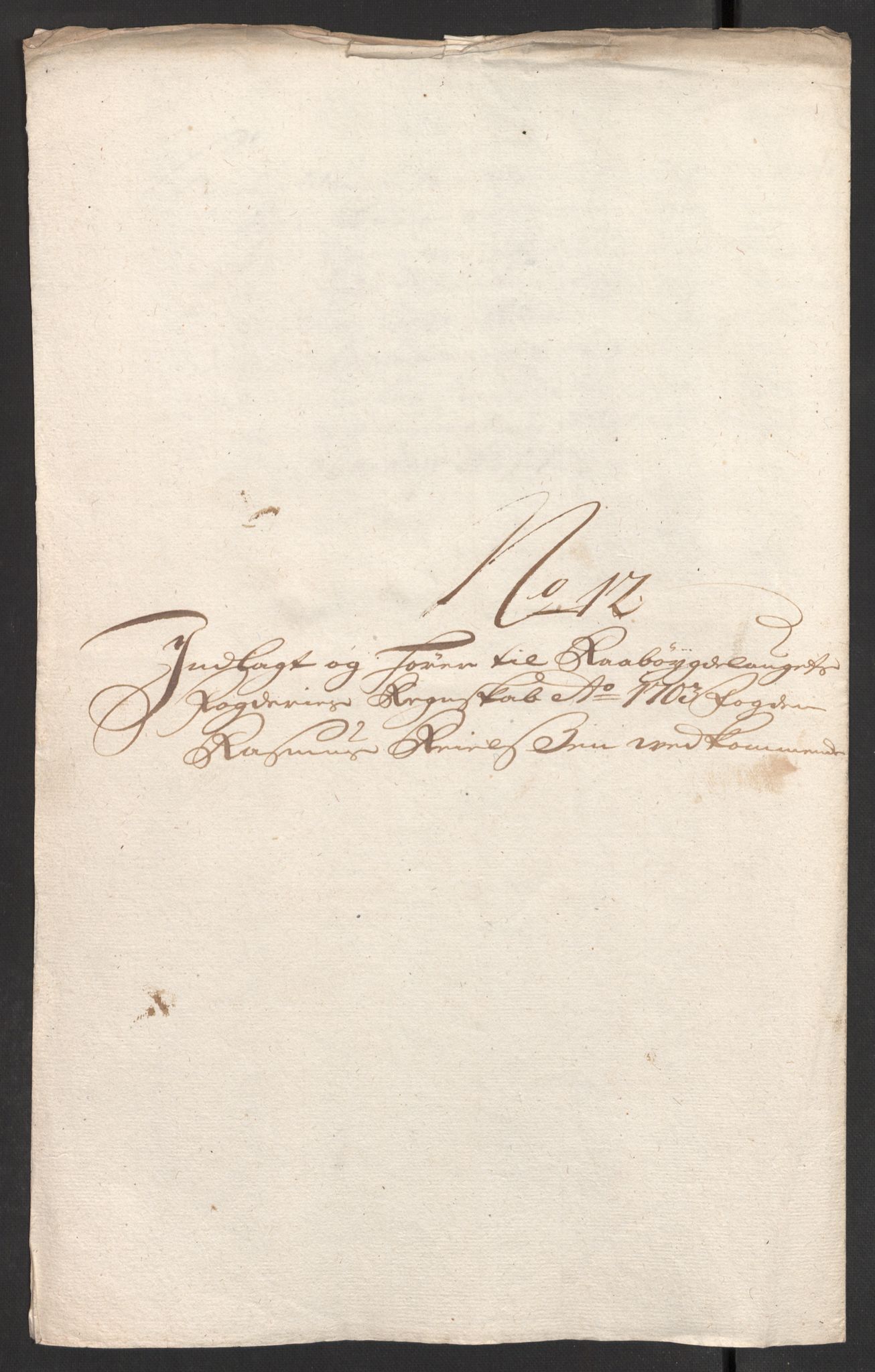 Rentekammeret inntil 1814, Reviderte regnskaper, Fogderegnskap, RA/EA-4092/R40/L2447: Fogderegnskap Råbyggelag, 1703-1705, p. 114