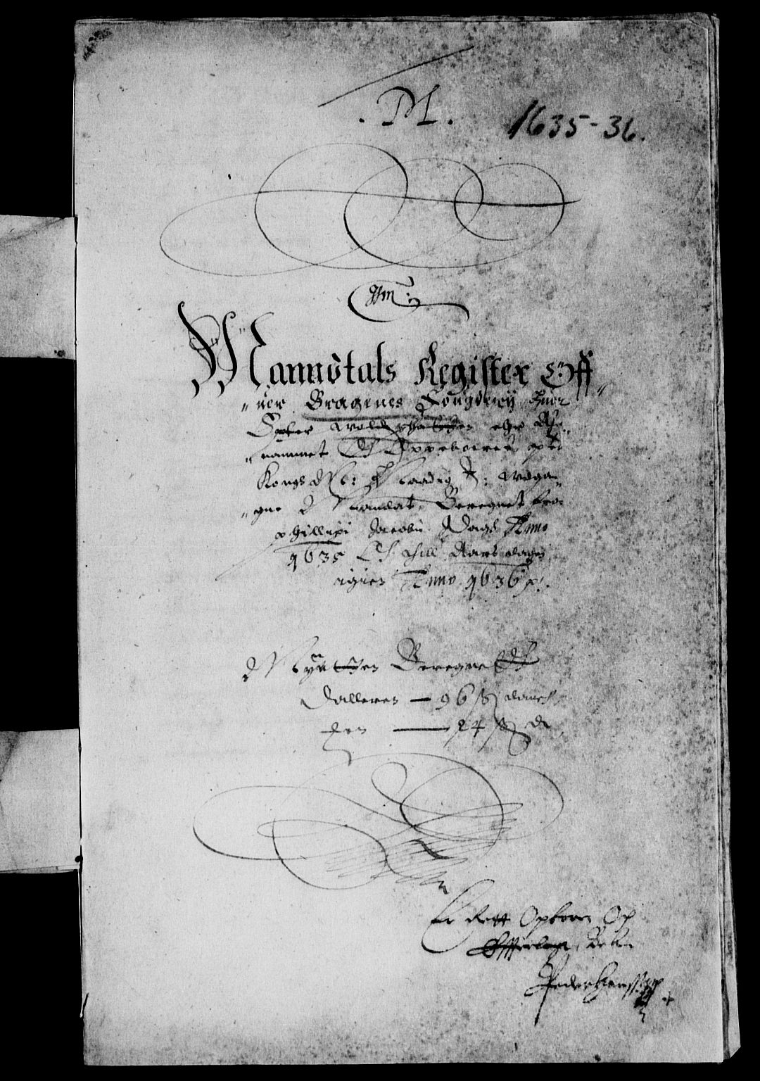 Rentekammeret inntil 1814, Reviderte regnskaper, Lensregnskaper, AV/RA-EA-5023/R/Rb/Rba/L0124: Akershus len, 1634-1636