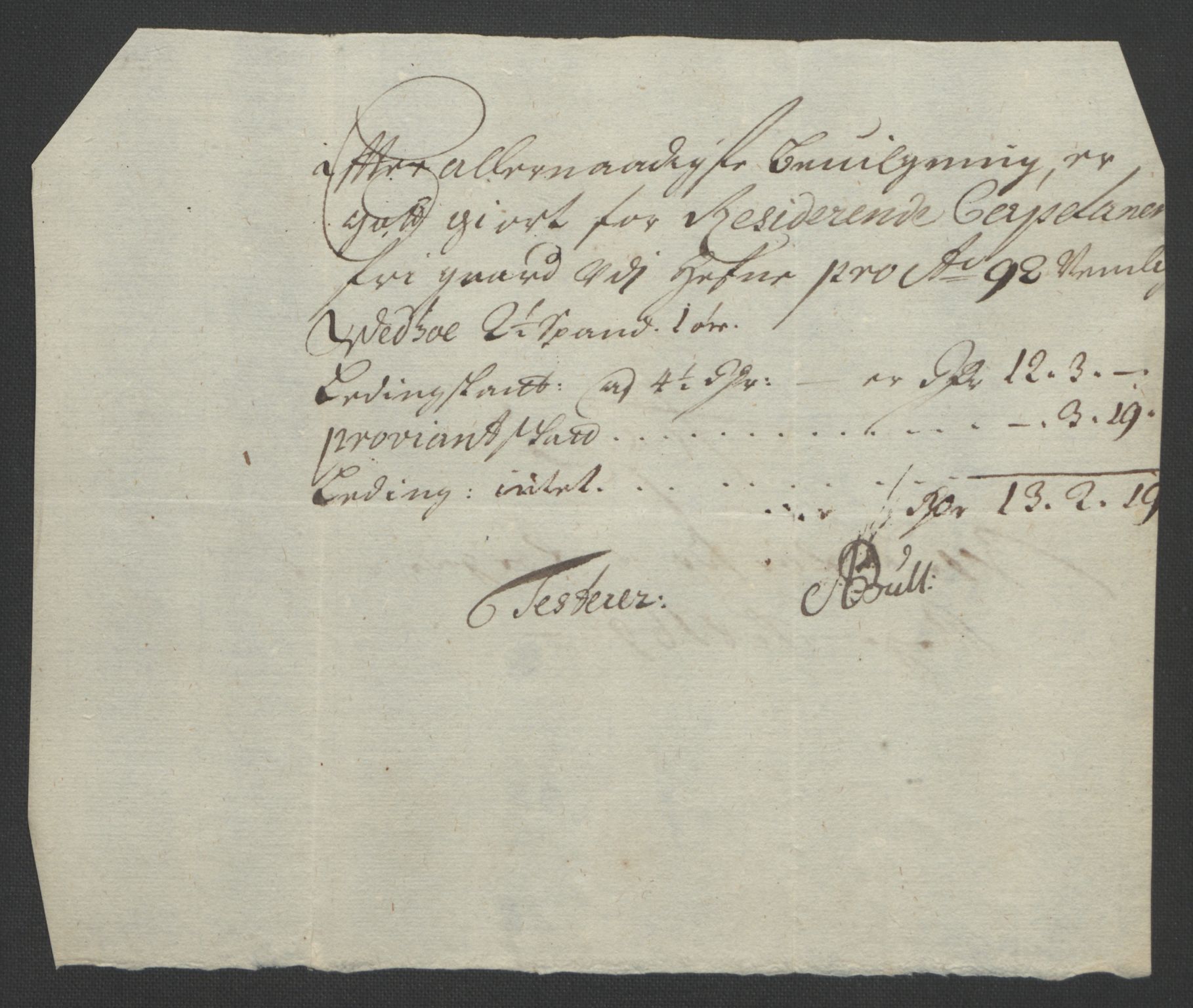 Rentekammeret inntil 1814, Reviderte regnskaper, Fogderegnskap, AV/RA-EA-4092/R57/L3849: Fogderegnskap Fosen, 1692-1693, p. 262