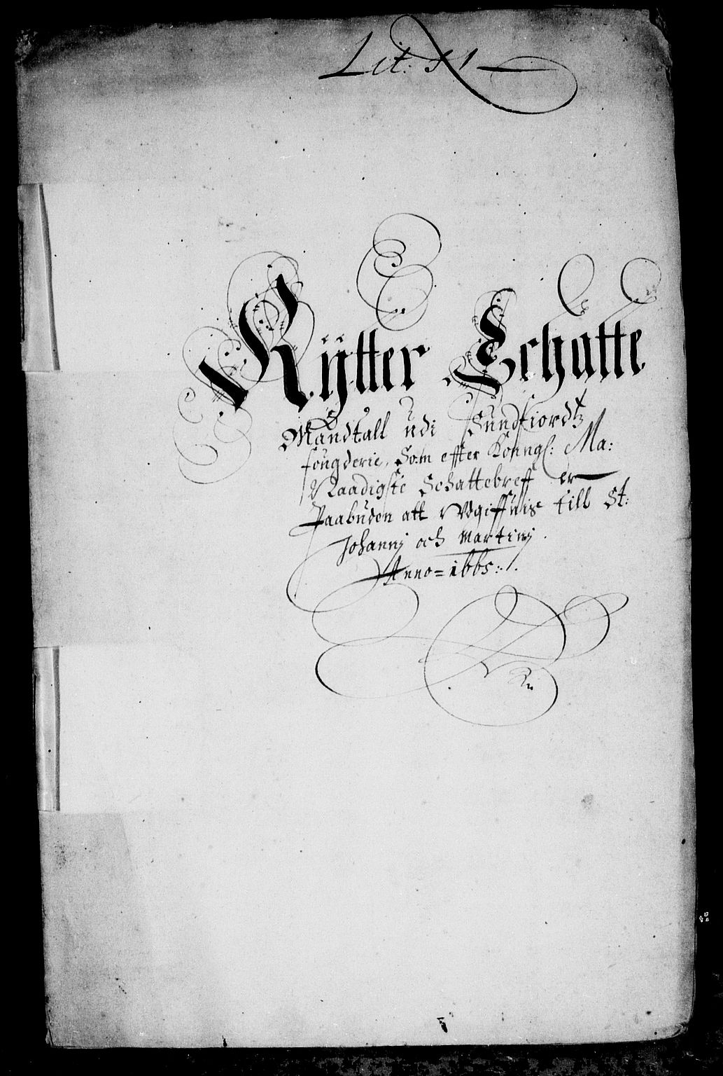 Rentekammeret inntil 1814, Reviderte regnskaper, Stiftamtstueregnskaper, Bergen stiftamt, RA/EA-6043/R/Rc/L0016: Bergen stiftamt, 1665