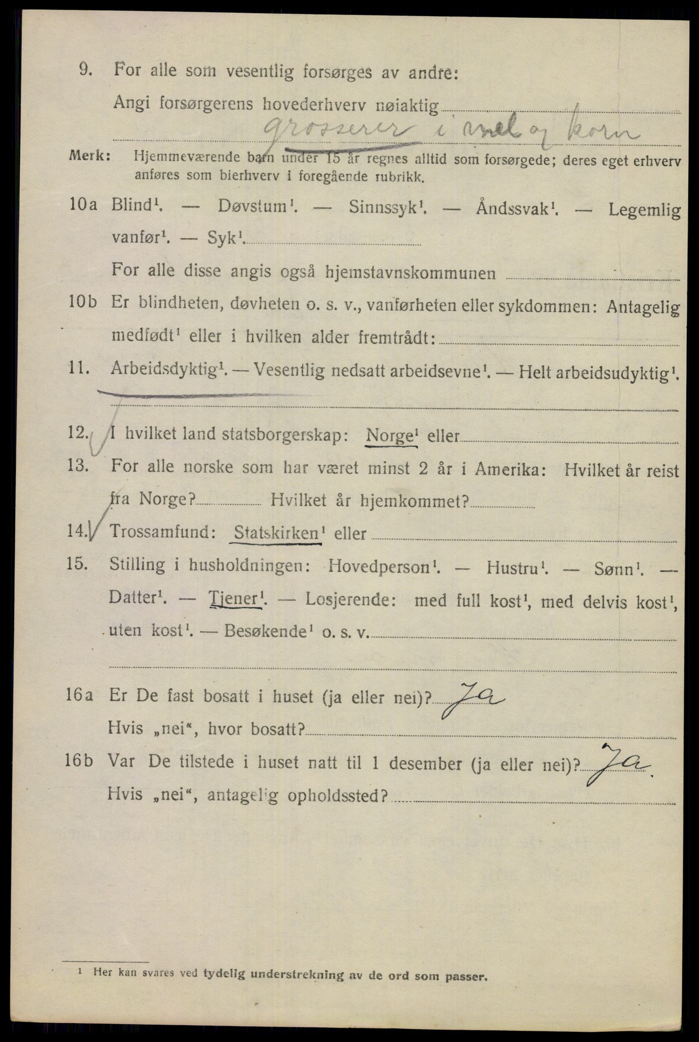 SAO, 1920 census for Kristiania, 1920, p. 150004