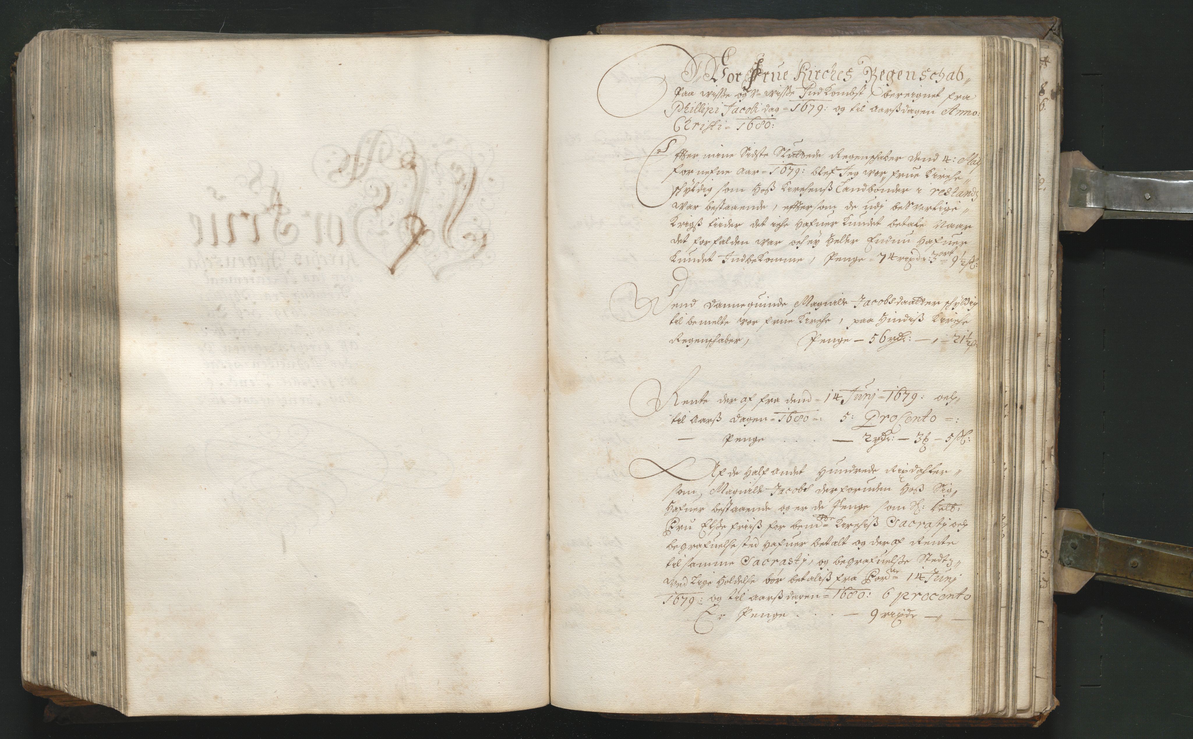 Tønsberg sokneprestkontor, AV/SAKO-A-329/R/Ra/L0001a: Kirkeregnskap. 1a, 1637-1693