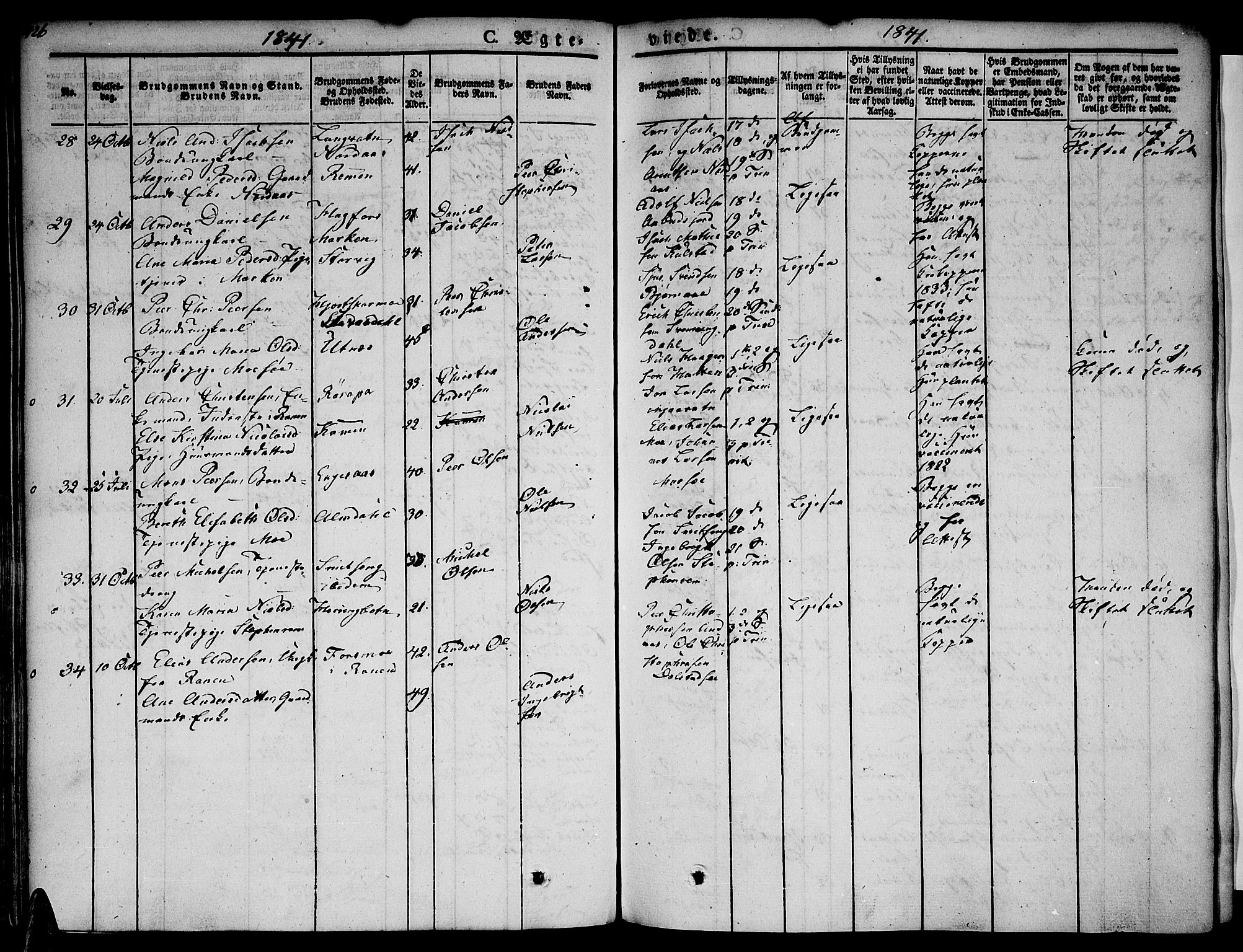 Ministerialprotokoller, klokkerbøker og fødselsregistre - Nordland, AV/SAT-A-1459/820/L0290: Parish register (official) no. 820A11, 1826-1845, p. 426