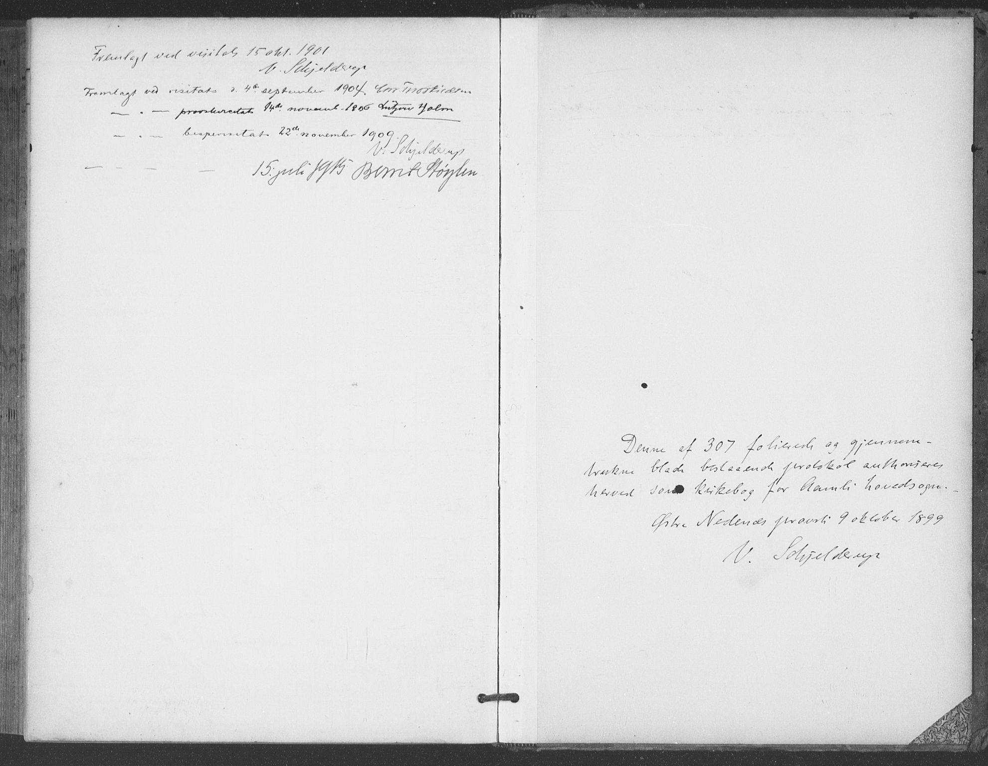 Åmli sokneprestkontor, SAK/1111-0050/F/Fa/Fac/L0012: Parish register (official) no. A 12, 1900-1914