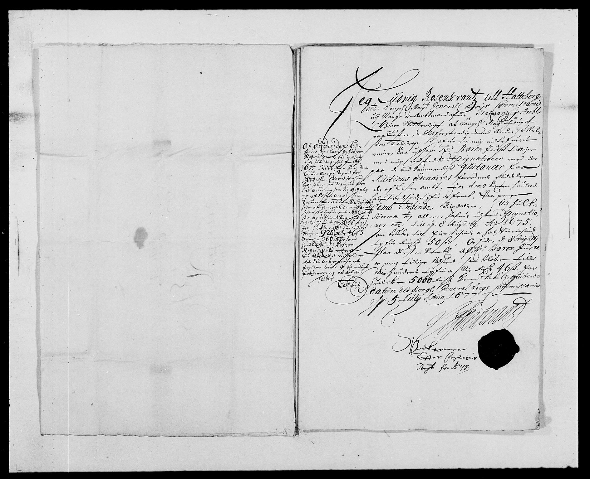 Rentekammeret inntil 1814, Reviderte regnskaper, Fogderegnskap, RA/EA-4092/R41/L2529: Fogderegnskap Lista, 1675-1676, p. 99