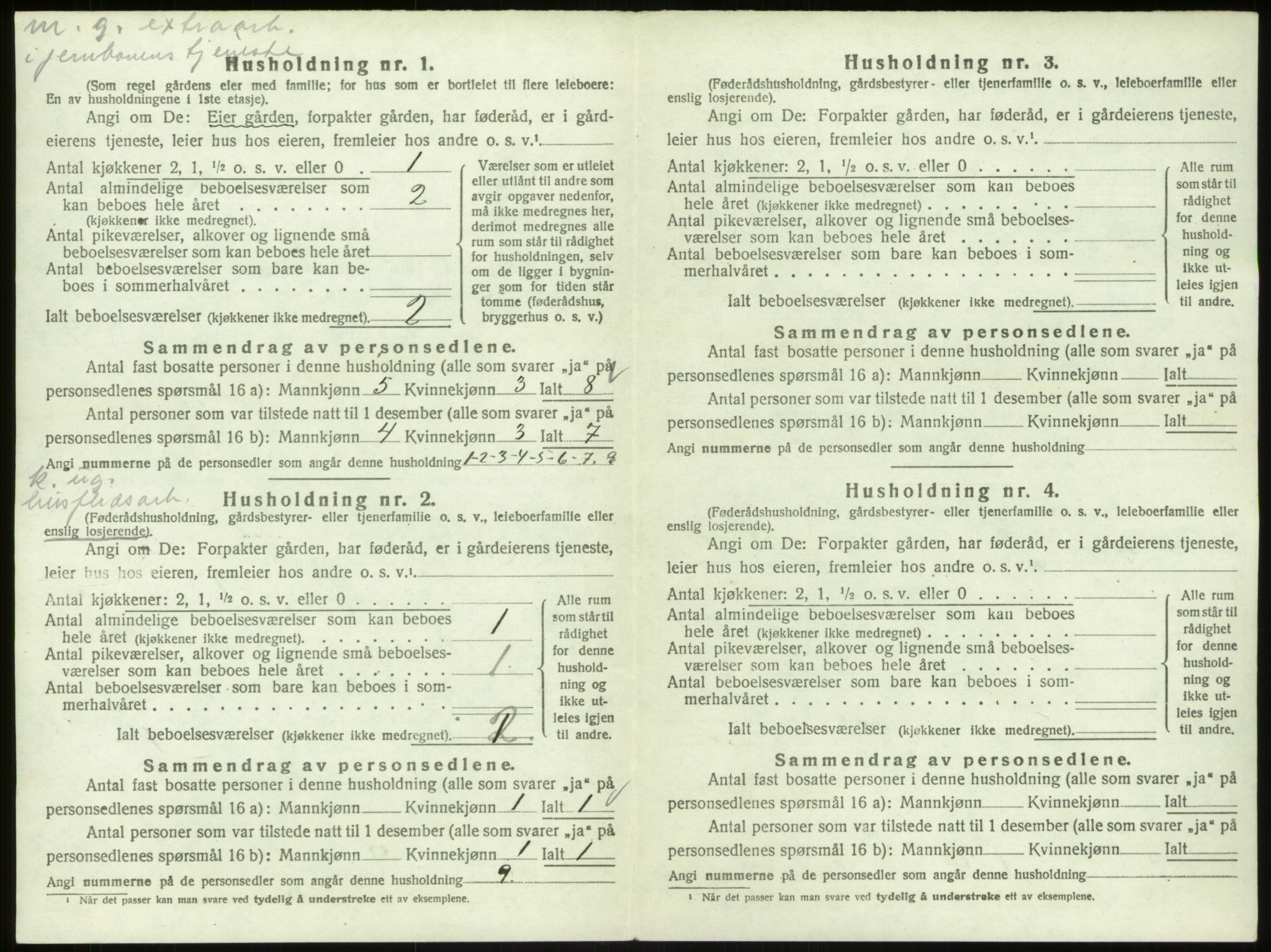 SAB, 1920 census for Åsane, 1920, p. 313