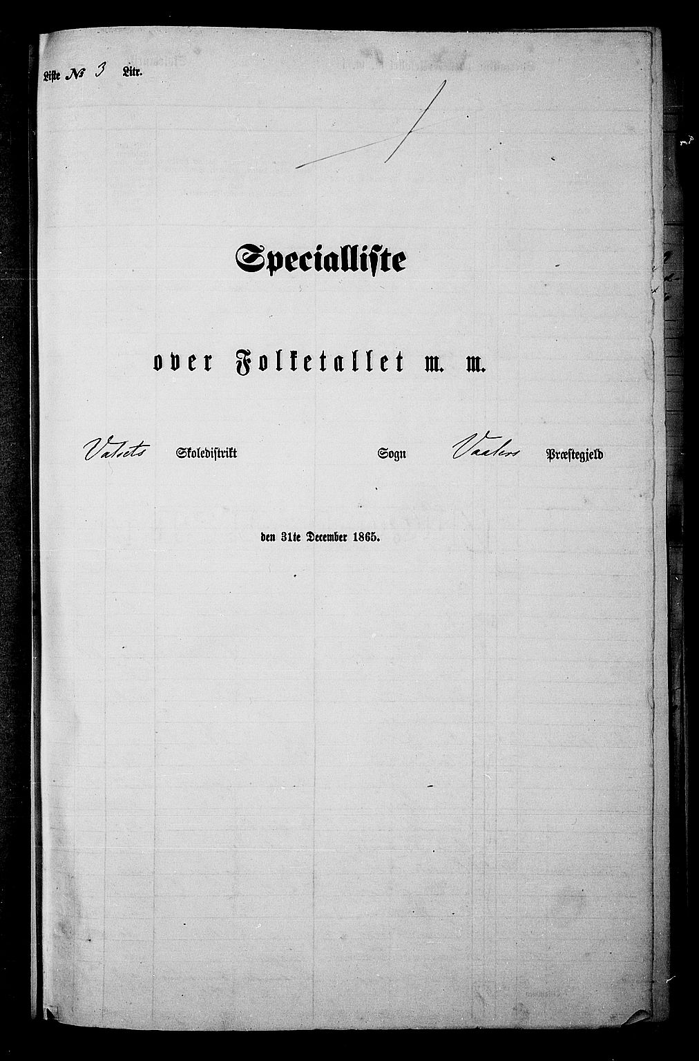 RA, 1865 census for Våler, 1865, p. 39