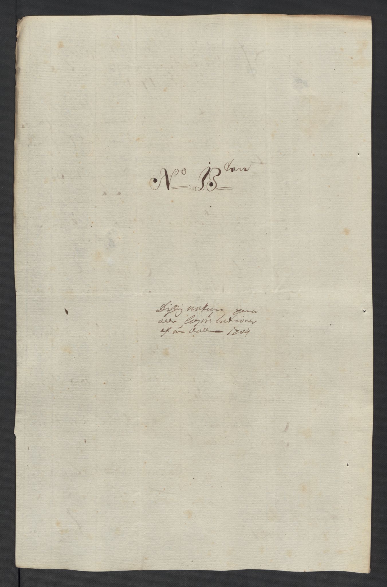 Rentekammeret inntil 1814, Reviderte regnskaper, Fogderegnskap, AV/RA-EA-4092/R13/L0842: Fogderegnskap Solør, Odal og Østerdal, 1704, p. 260