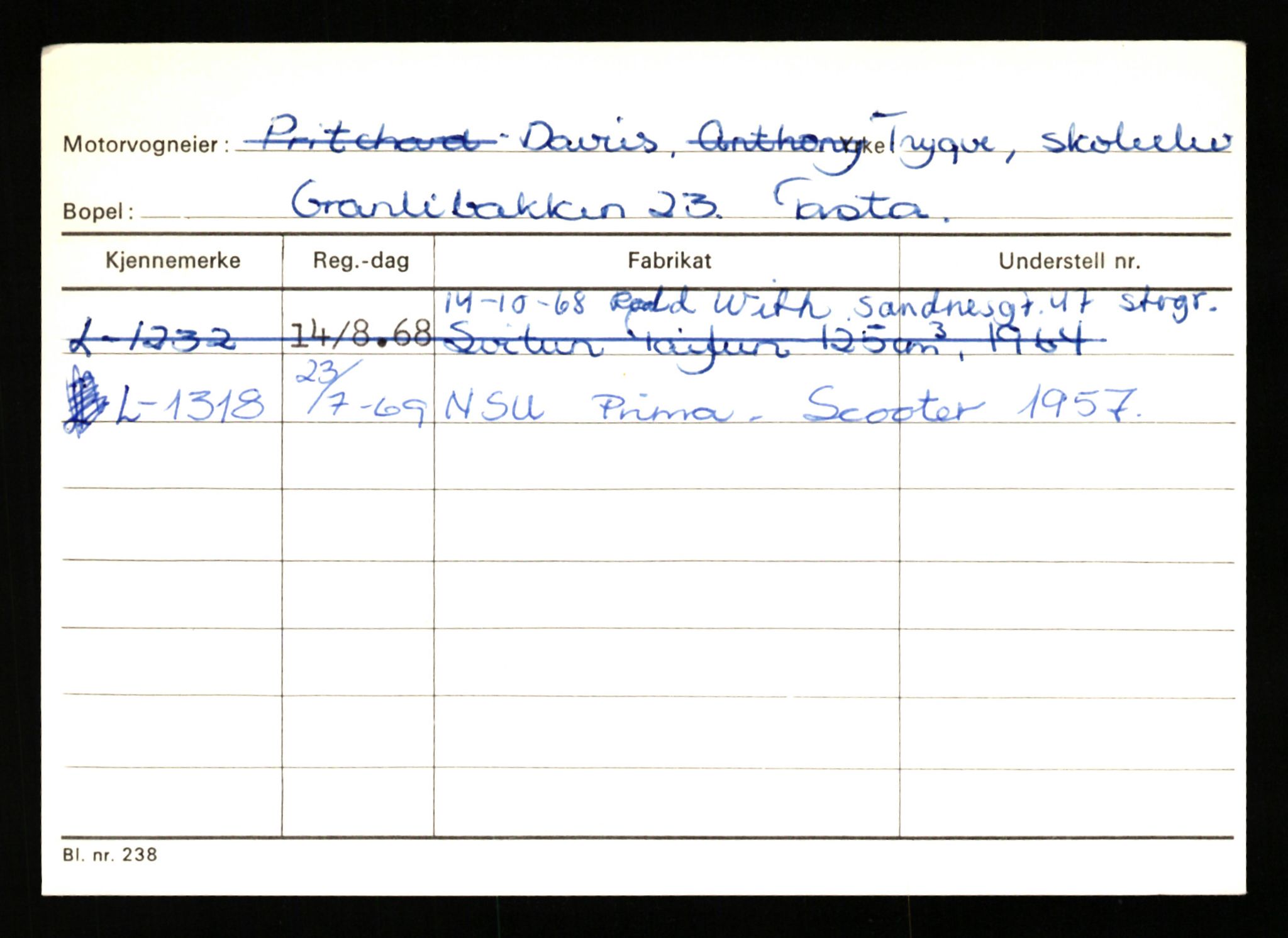 Stavanger trafikkstasjon, SAST/A-101942/0/H/L0006: Dalva - Egersund, 1930-1971, p. 335