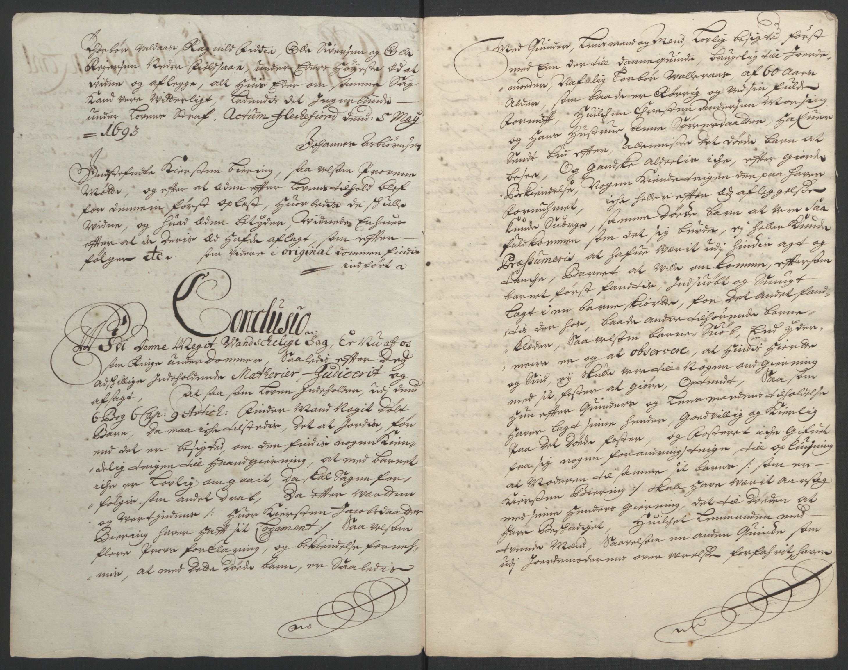 Rentekammeret inntil 1814, Reviderte regnskaper, Fogderegnskap, AV/RA-EA-4092/R43/L2545: Fogderegnskap Lista og Mandal, 1694-1695, p. 141