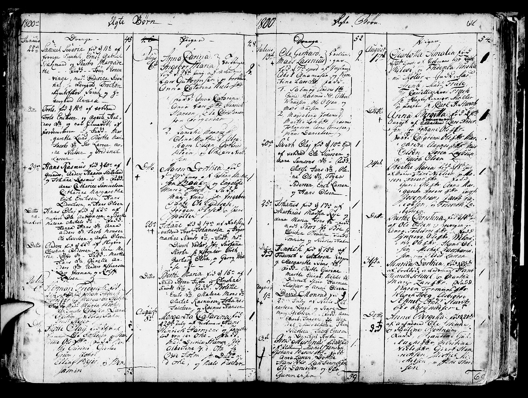 Korskirken sokneprestembete, AV/SAB-A-76101/H/Haa/L0006: Parish register (official) no. A 6, 1790-1820, p. 68