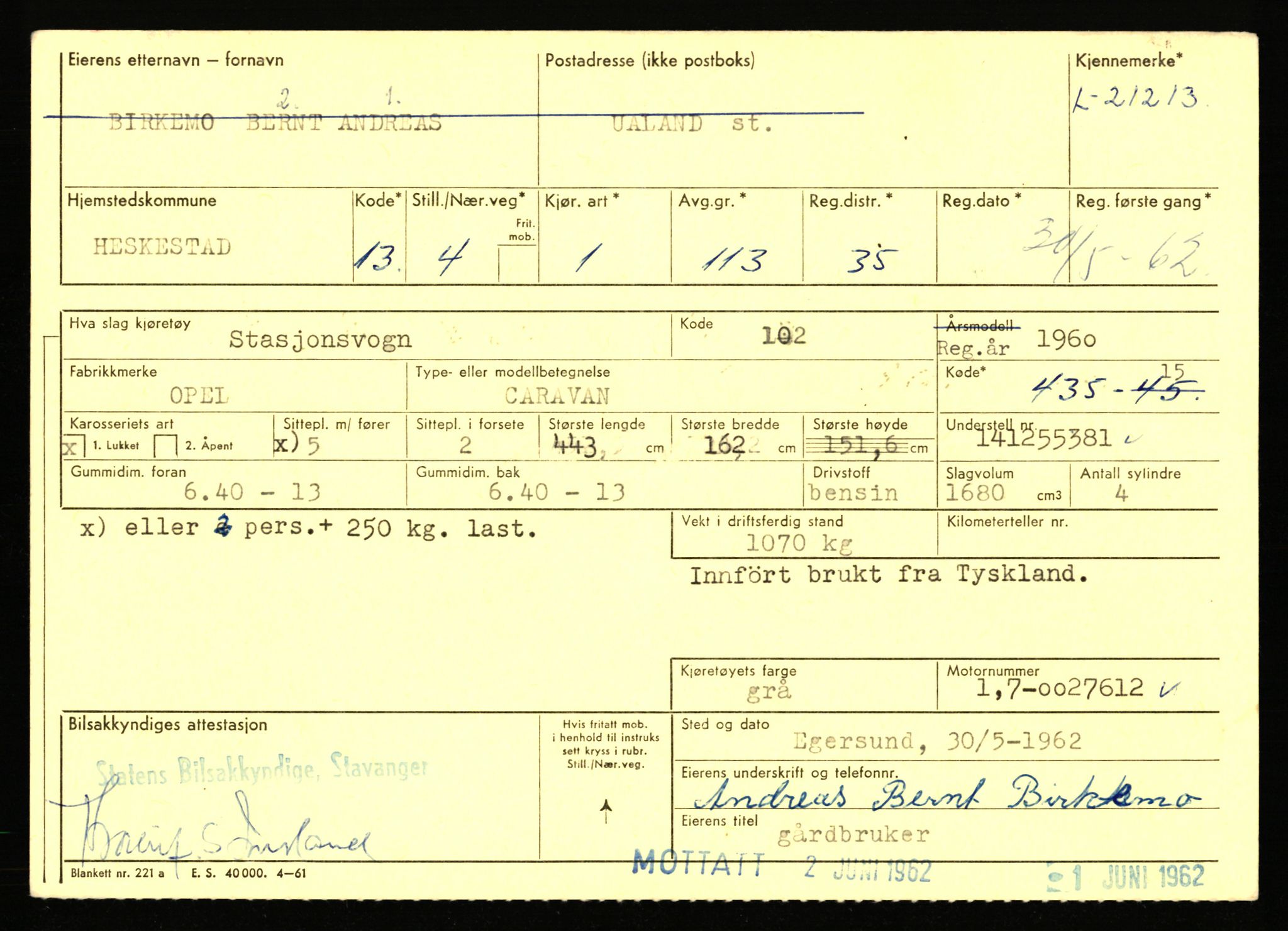 Stavanger trafikkstasjon, AV/SAST-A-101942/0/F/L0037: L-20500 - L-21499, 1930-1971, p. 1871