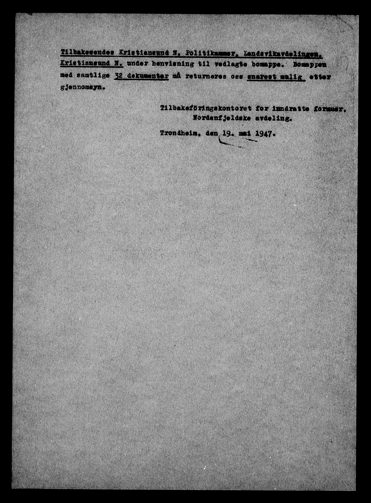 Justisdepartementet, Tilbakeføringskontoret for inndratte formuer, RA/S-1564/H/Hc/Hca/L0895: --, 1945-1947, p. 388