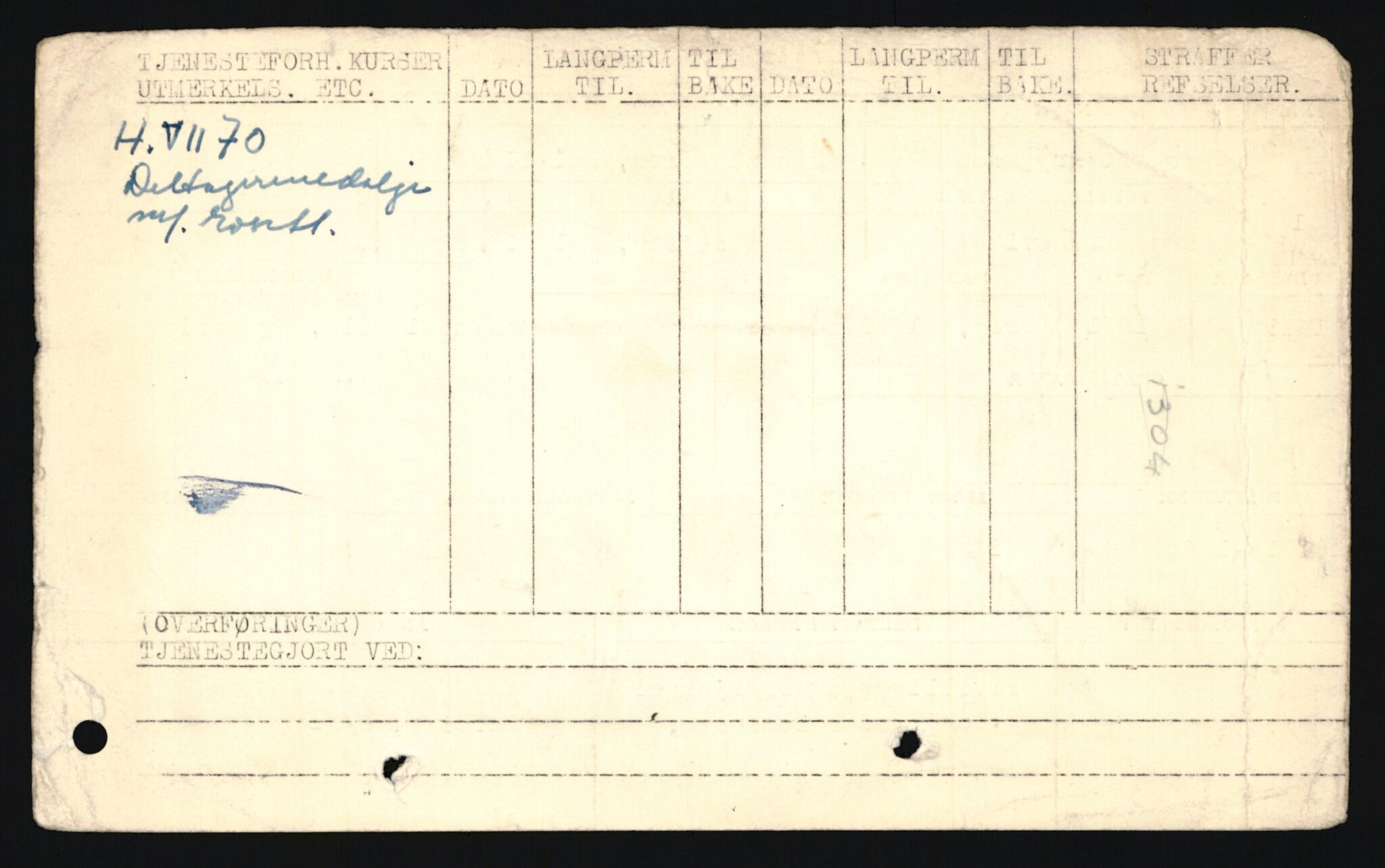 Forsvaret, Sør-Hålogaland landforsvar, AV/RA-RAFA-2552/P/Pa/L0303: Personellmapper for slettet personell, yrkesbefal og vernepliktig befal, født 1917-1920, 1936-1980, p. 469