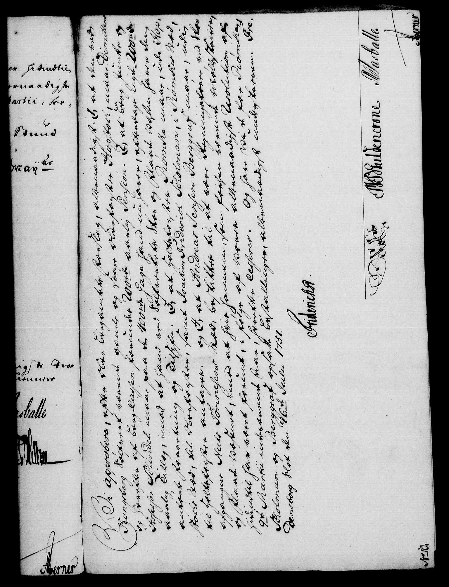 Rentekammeret, Kammerkanselliet, RA/EA-3111/G/Gf/Gfa/L0033: Norsk relasjons- og resolusjonsprotokoll (merket RK 52.33), 1751, p. 340
