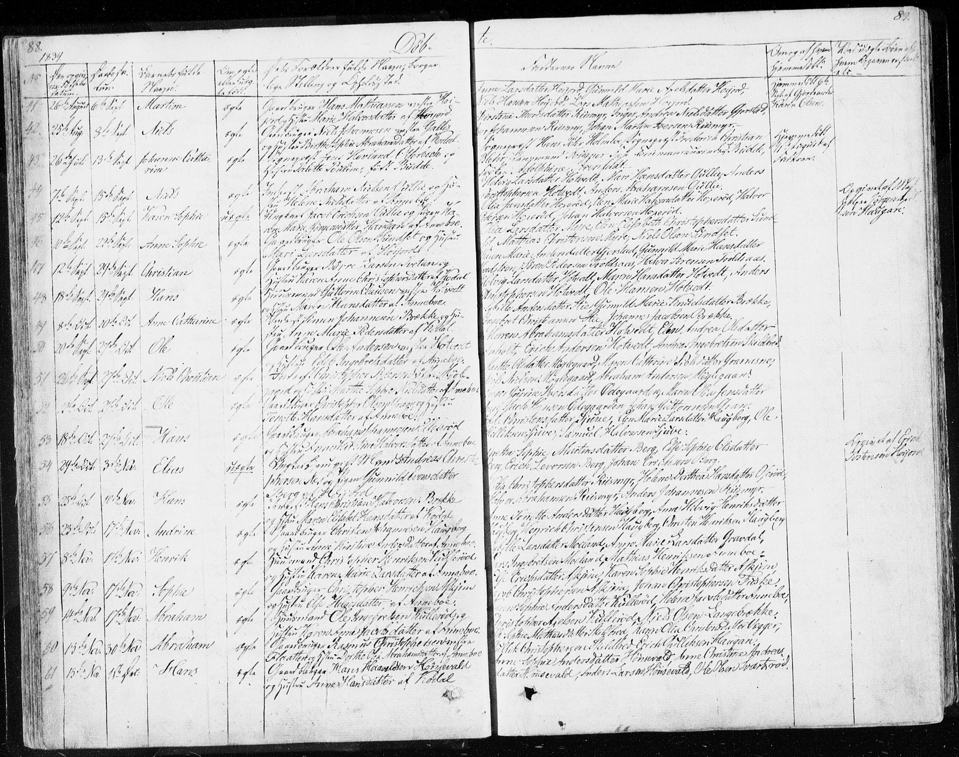 Andebu kirkebøker, AV/SAKO-A-336/F/Fa/L0004: Parish register (official) no. 4, 1829-1856, p. 90-91