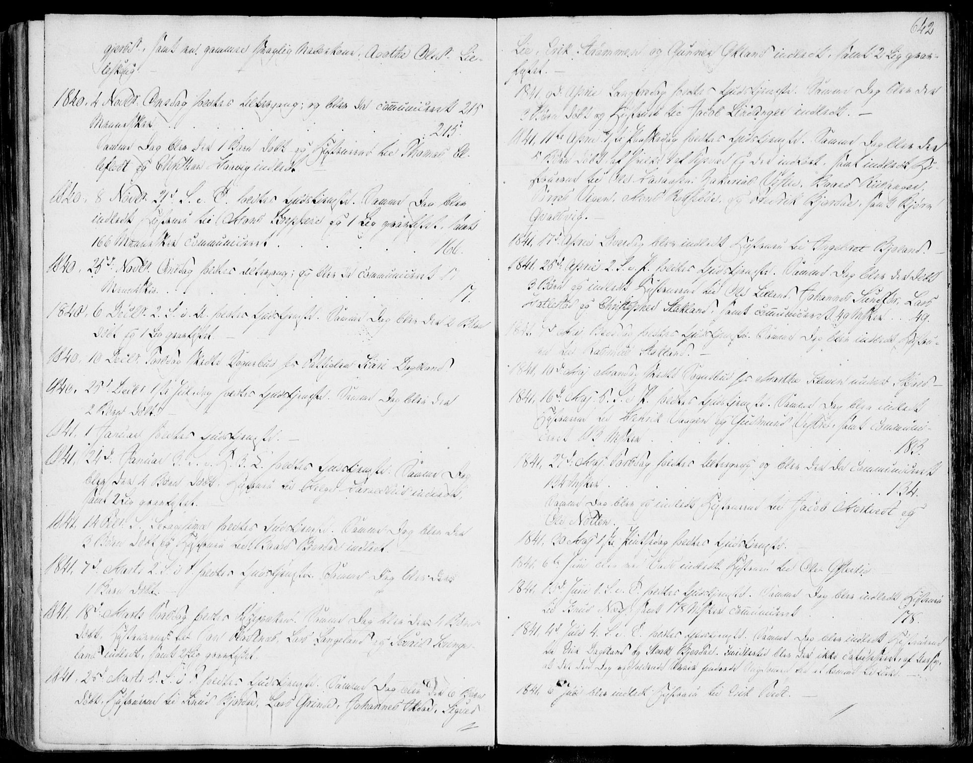 Skjold sokneprestkontor, SAST/A-101847/H/Ha/Haa/L0006: Parish register (official) no. A 6.2, 1835-1858, p. 642