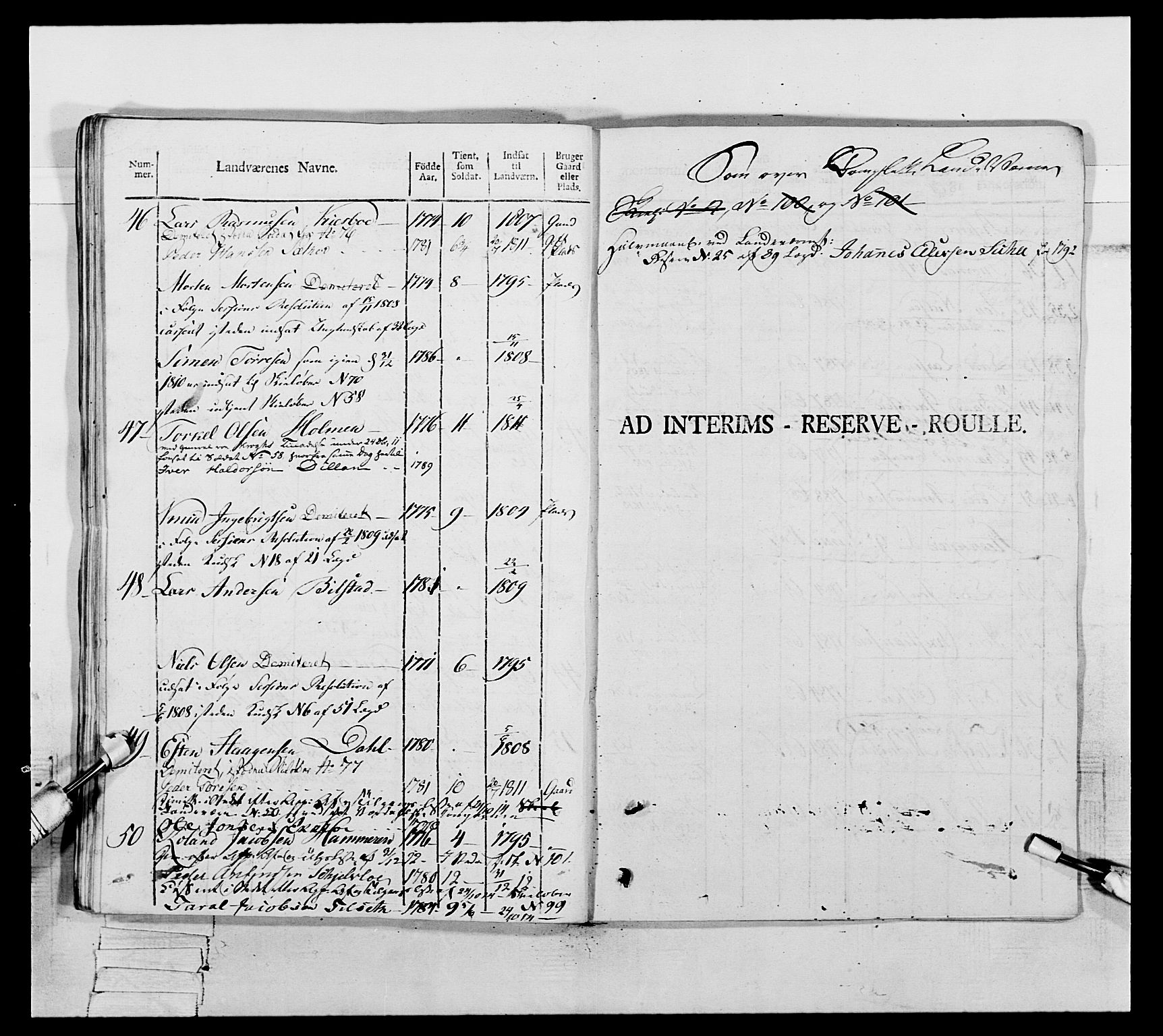 Generalitets- og kommissariatskollegiet, Det kongelige norske kommissariatskollegium, AV/RA-EA-5420/E/Eh/L0075c: 1. Trondheimske nasjonale infanteriregiment, 1811, p. 280