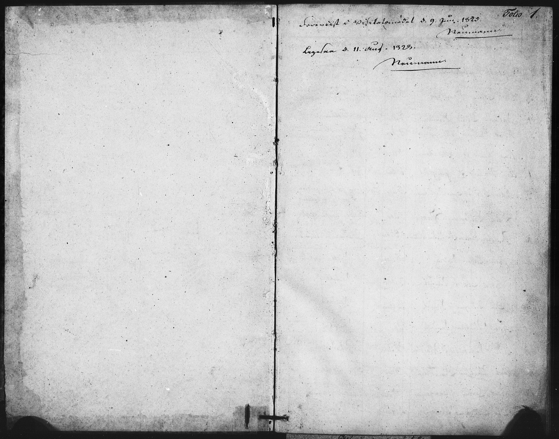 Fana Sokneprestembete, SAB/A-75101/H/Haa/Haaa/L0013: Parish register (official) no. A 13, 1819-1833, p. 1