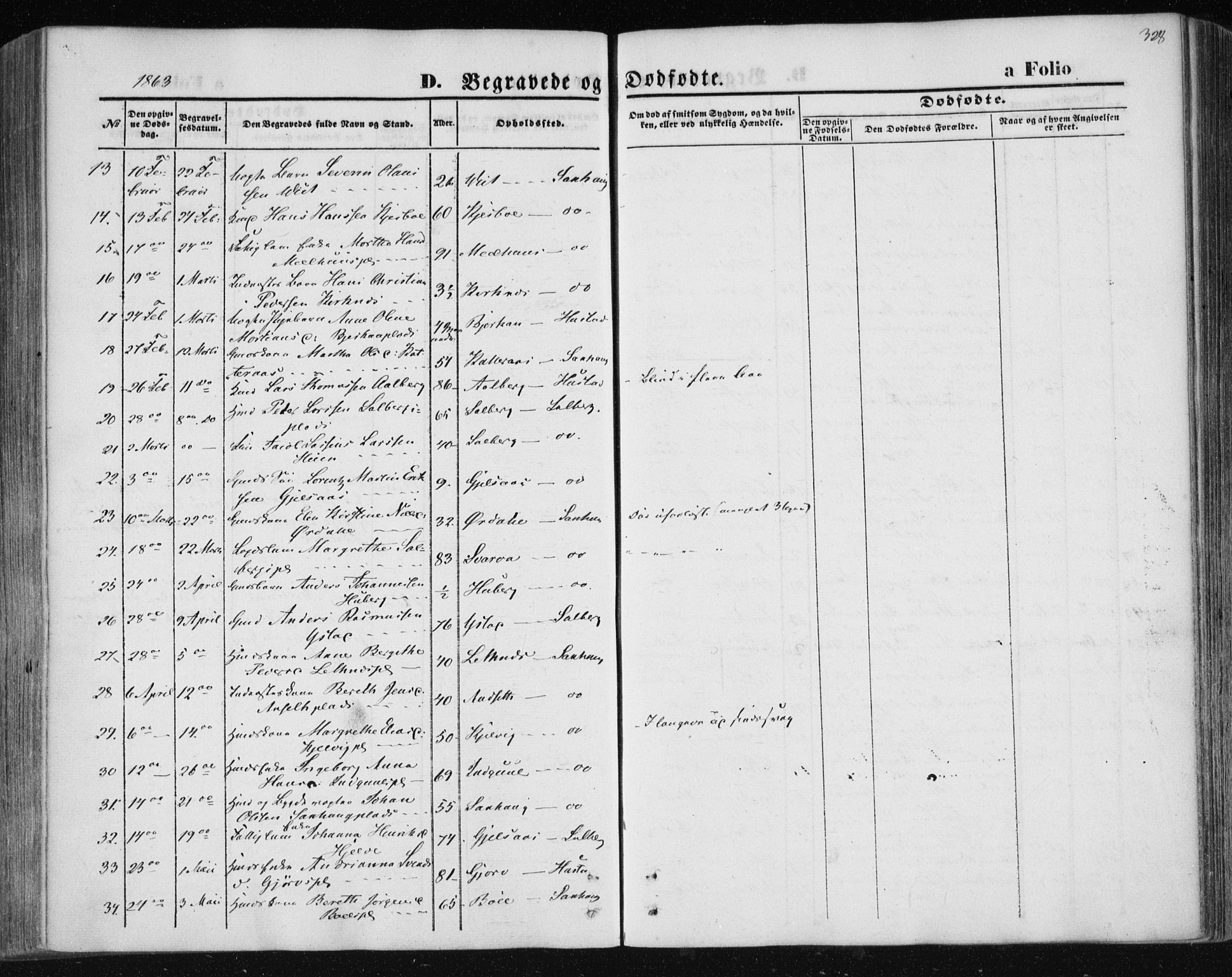 Ministerialprotokoller, klokkerbøker og fødselsregistre - Nord-Trøndelag, SAT/A-1458/730/L0283: Parish register (official) no. 730A08, 1855-1865, p. 328