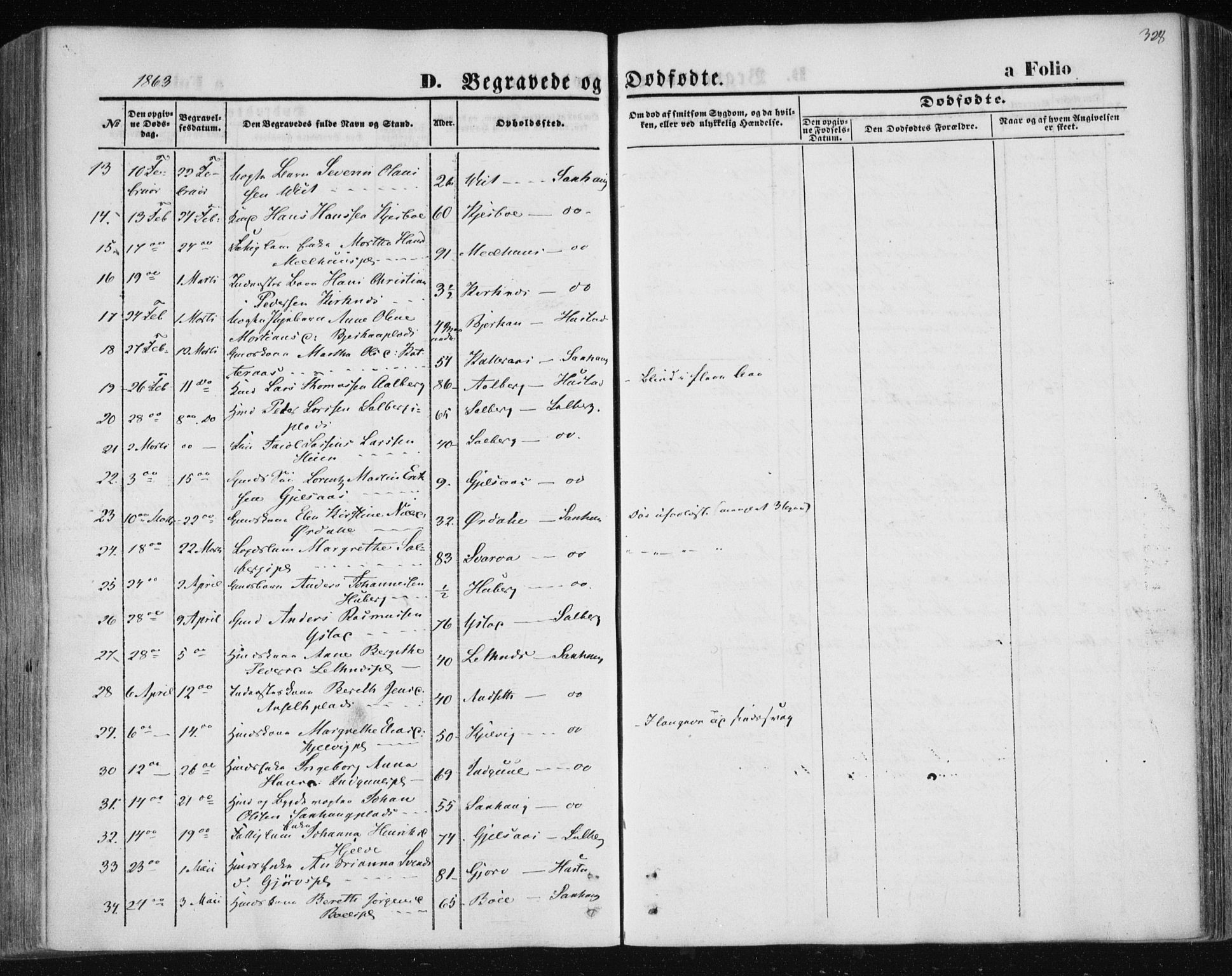 Ministerialprotokoller, klokkerbøker og fødselsregistre - Nord-Trøndelag, AV/SAT-A-1458/730/L0283: Parish register (official) no. 730A08, 1855-1865, p. 328