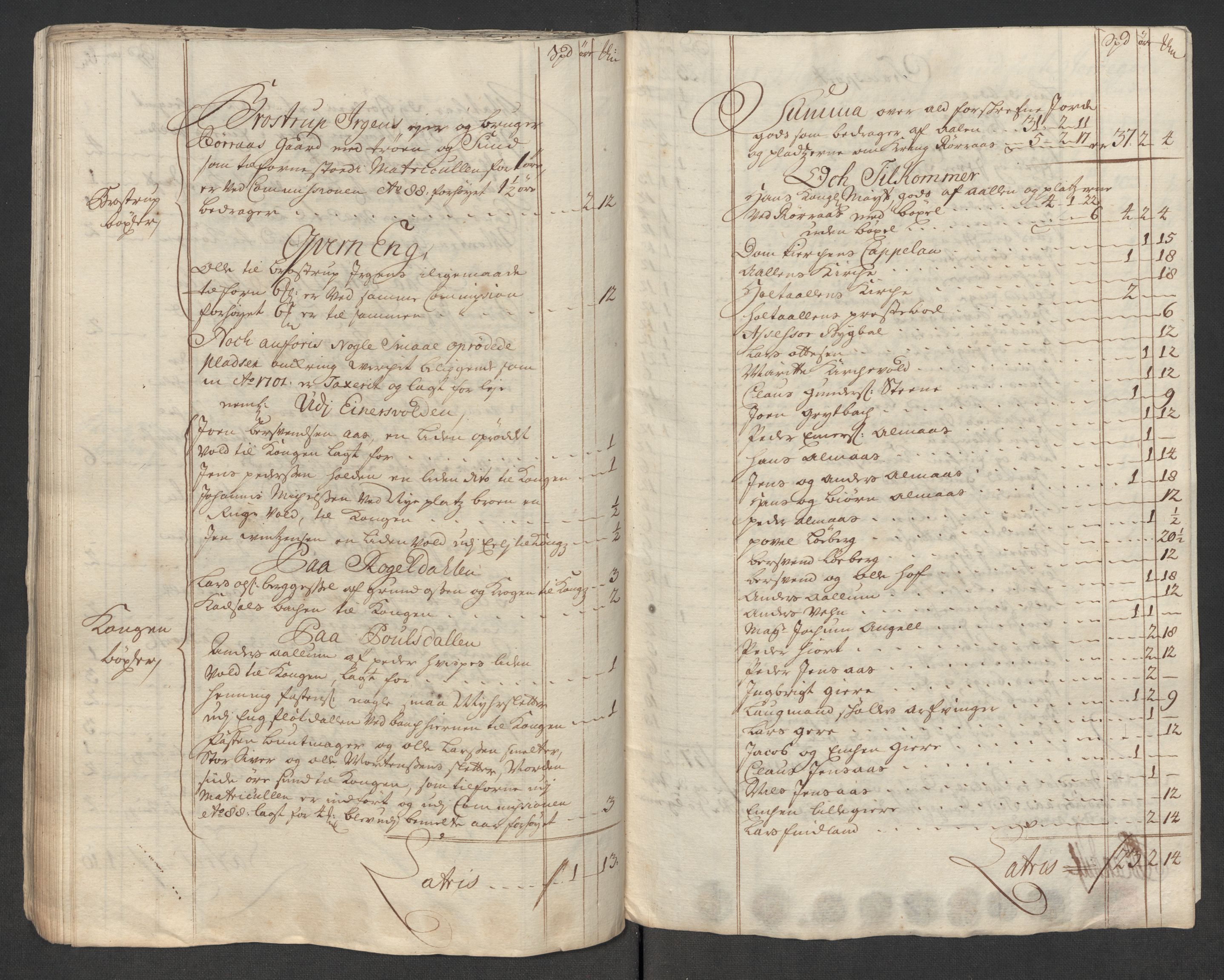 Rentekammeret inntil 1814, Reviderte regnskaper, Fogderegnskap, RA/EA-4092/R60/L3969: Fogderegnskap Orkdal og Gauldal, 1717, p. 305