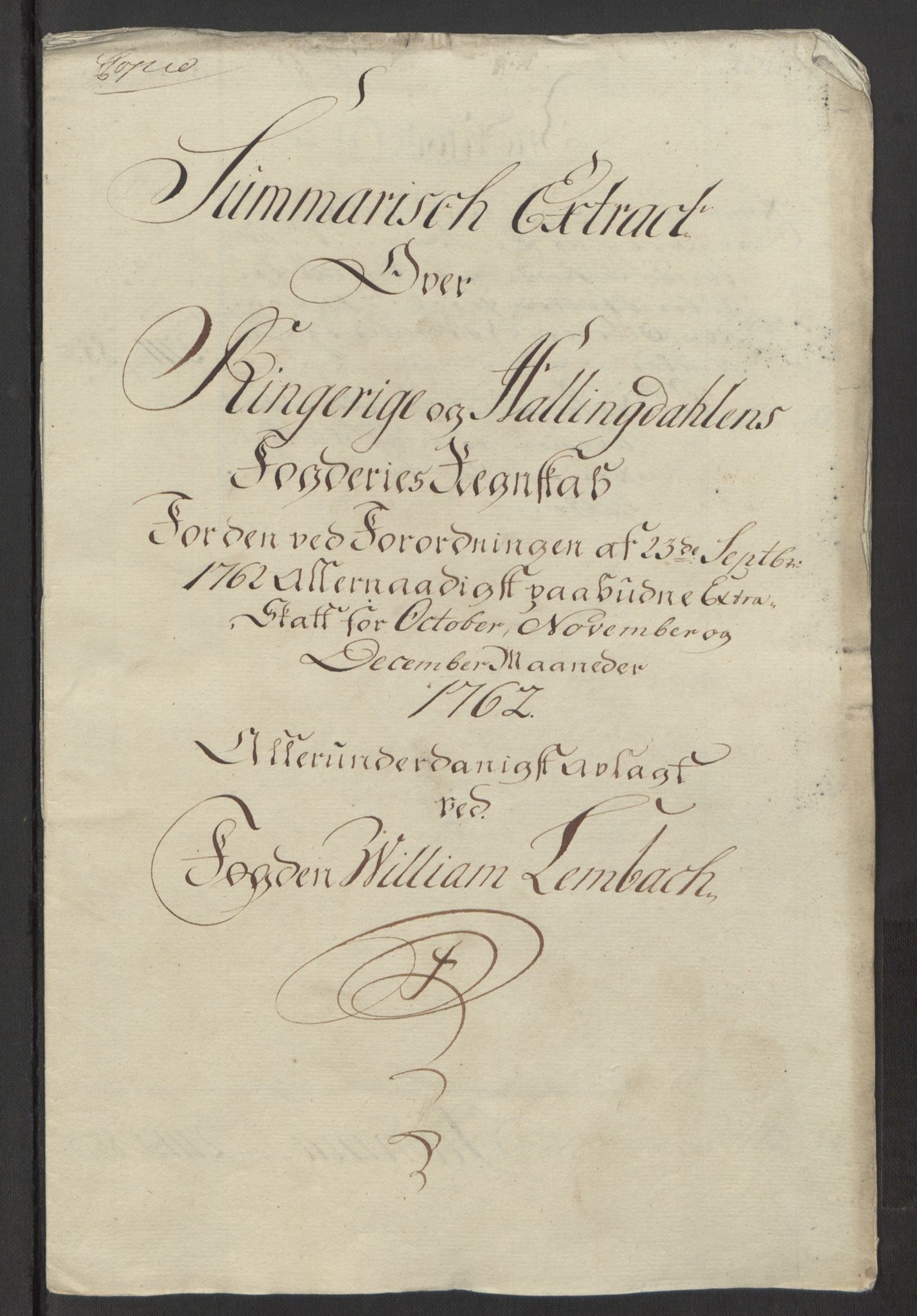 Rentekammeret inntil 1814, Reviderte regnskaper, Fogderegnskap, AV/RA-EA-4092/R23/L1565: Ekstraskatten Ringerike og Hallingdal, 1762-1763, p. 13