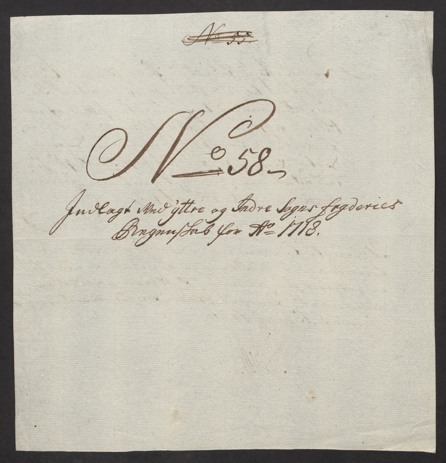 Rentekammeret inntil 1814, Reviderte regnskaper, Fogderegnskap, AV/RA-EA-4092/R52/L3321: Fogderegnskap Sogn, 1717-1718, p. 801