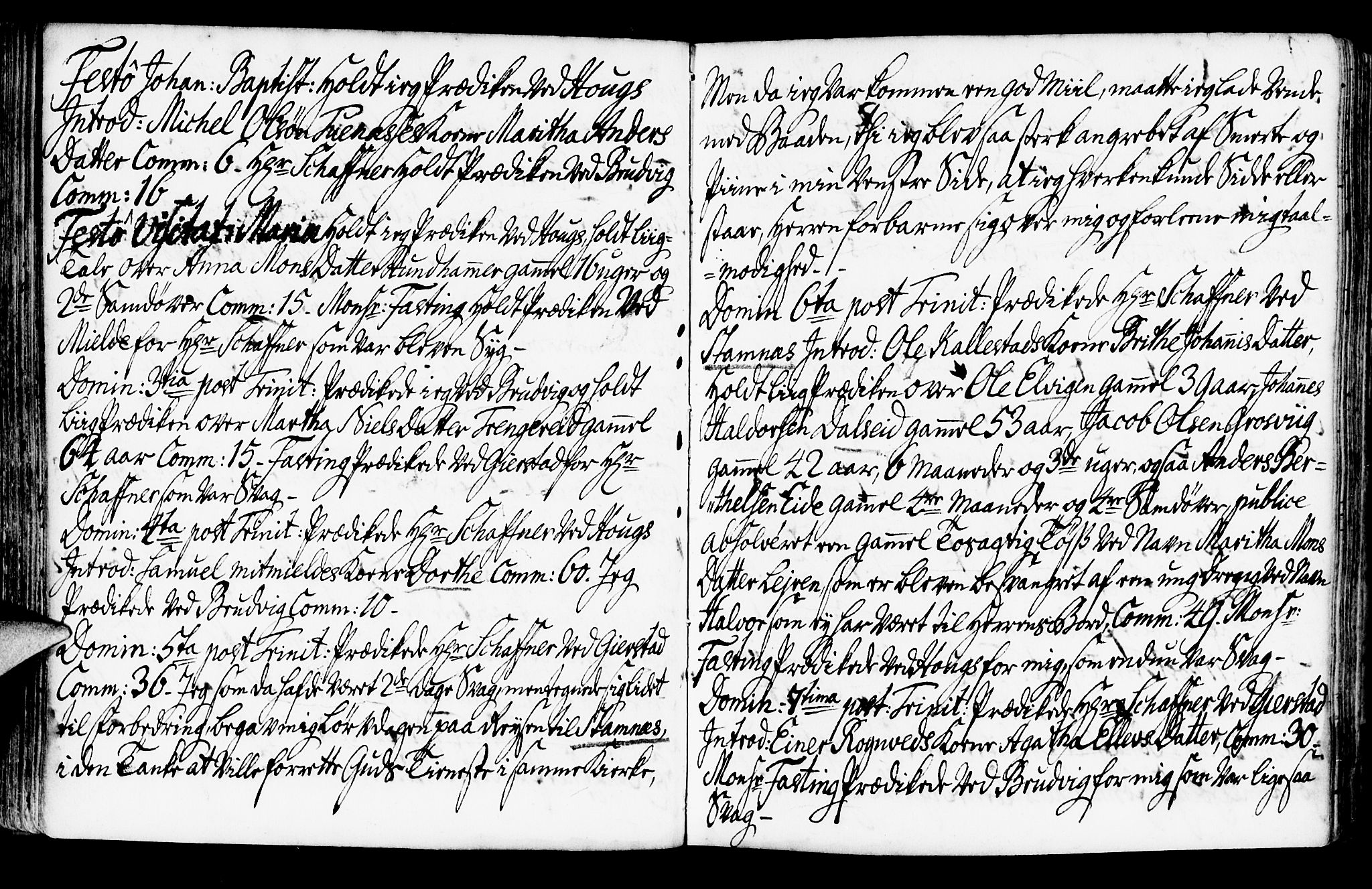 Haus sokneprestembete, AV/SAB-A-75601/H/Haa: Parish register (official) no. A 7, 1748-1766, p. 82