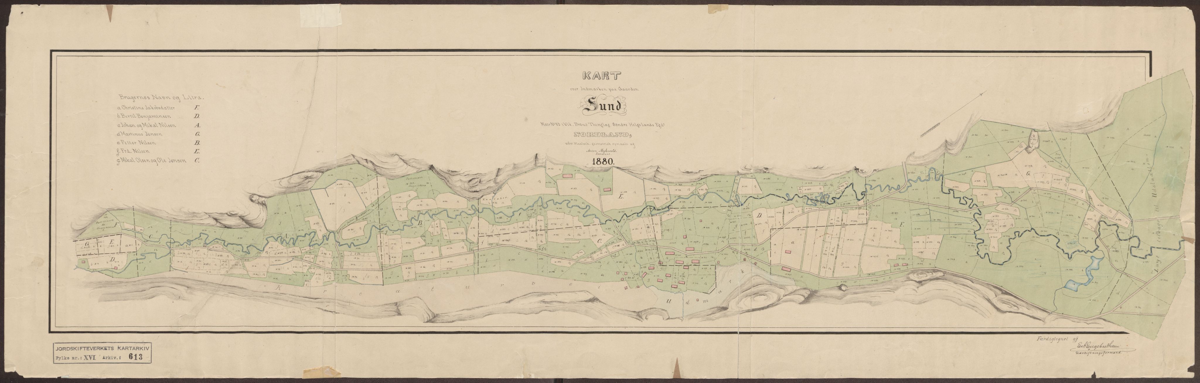 Jordskifteverkets kartarkiv, AV/RA-S-3929/T, 1859-1988, p. 742