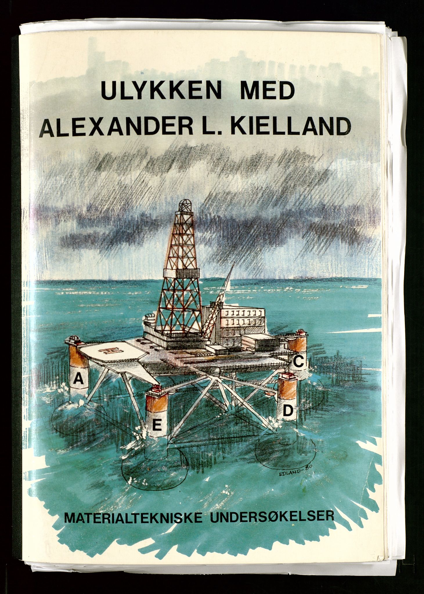 Pa 1503 - Stavanger Drilling AS, SAST/A-101906/Da/L0011: Alexander L. Kielland - Saks- og korrespondansearkiv, 1976-1980, p. 458
