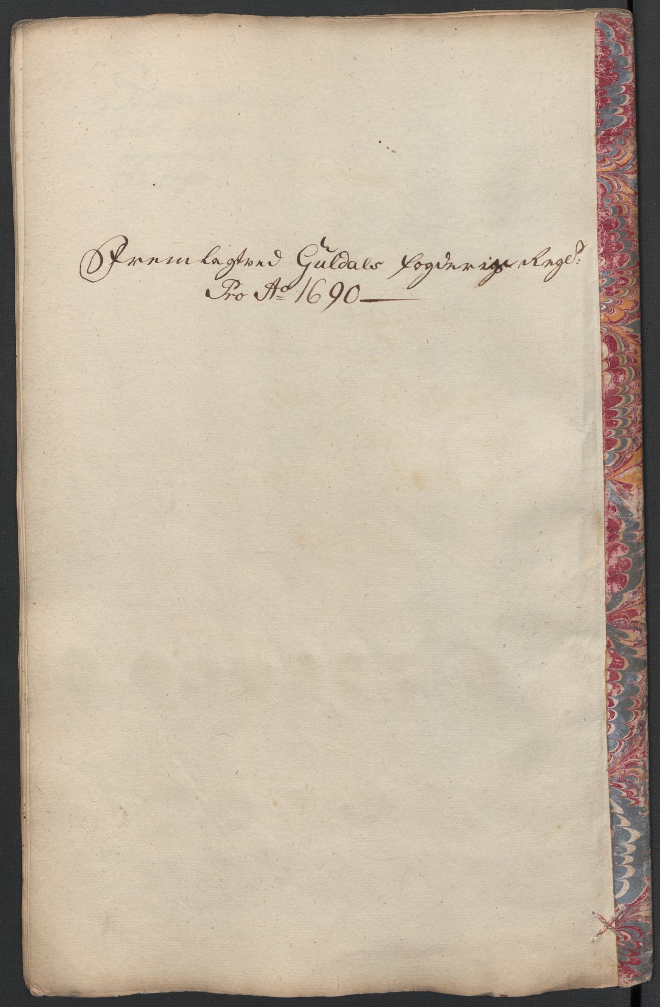 Rentekammeret inntil 1814, Reviderte regnskaper, Fogderegnskap, RA/EA-4092/R59/L3940: Fogderegnskap Gauldal, 1689-1690, p. 274