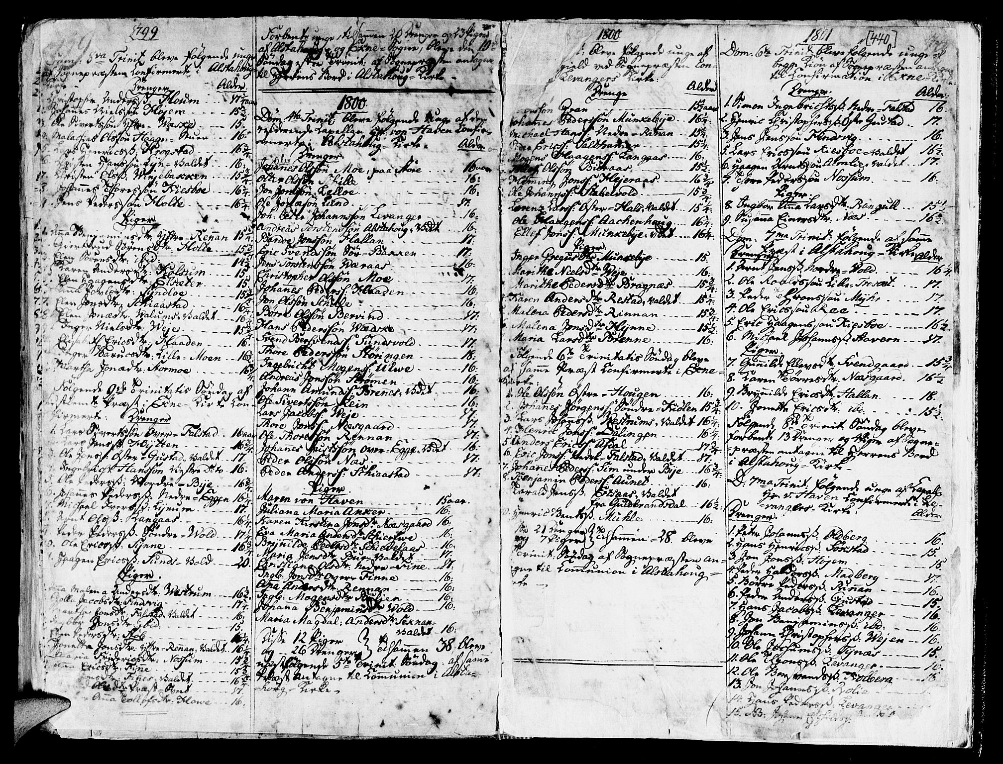 Ministerialprotokoller, klokkerbøker og fødselsregistre - Nord-Trøndelag, SAT/A-1458/717/L0141: Parish register (official) no. 717A01, 1747-1803, p. 439-440