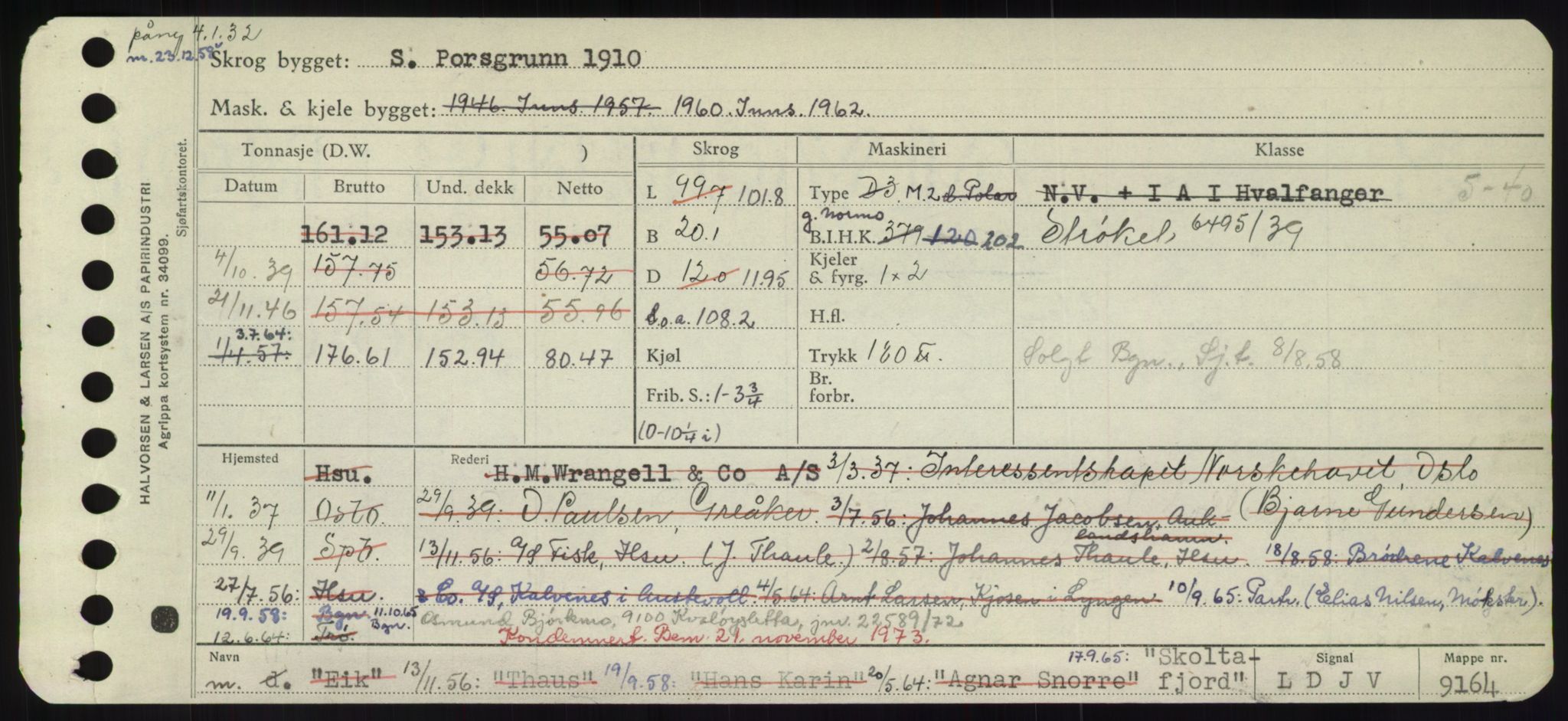 Sjøfartsdirektoratet med forløpere, Skipsmålingen, AV/RA-S-1627/H/Hd/L0034: Fartøy, Sk-Slå, p. 245