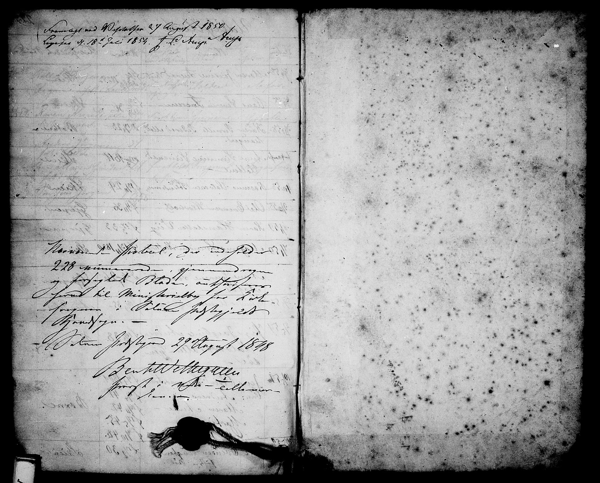 Solum kirkebøker, SAKO/A-306/G/Ga/L0003: Parish register (copy) no. I 3, 1848-1859