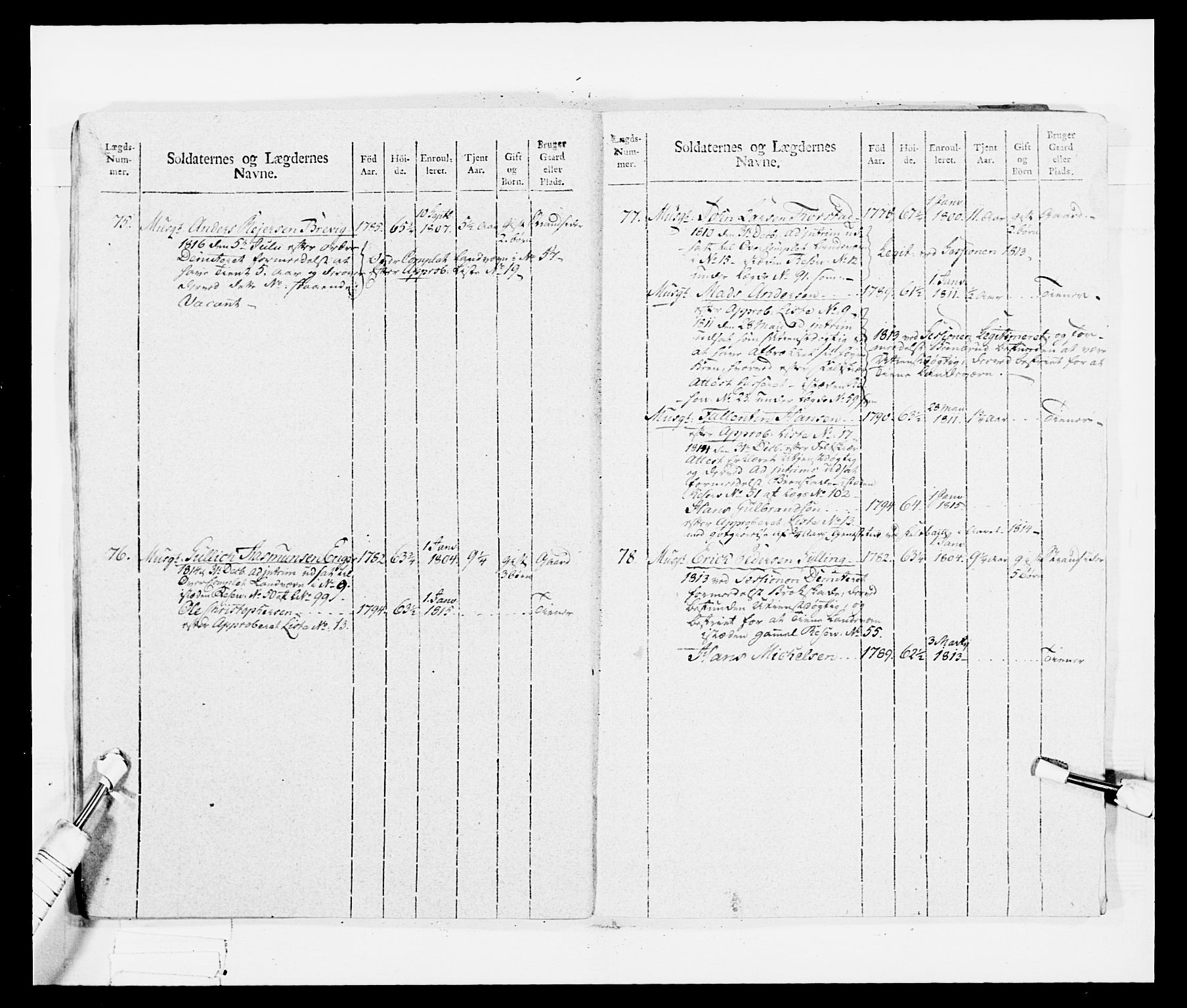 Generalitets- og kommissariatskollegiet, Det kongelige norske kommissariatskollegium, AV/RA-EA-5420/E/Eh/L0035: Nordafjelske gevorbne infanteriregiment, 1812-1813, p. 486