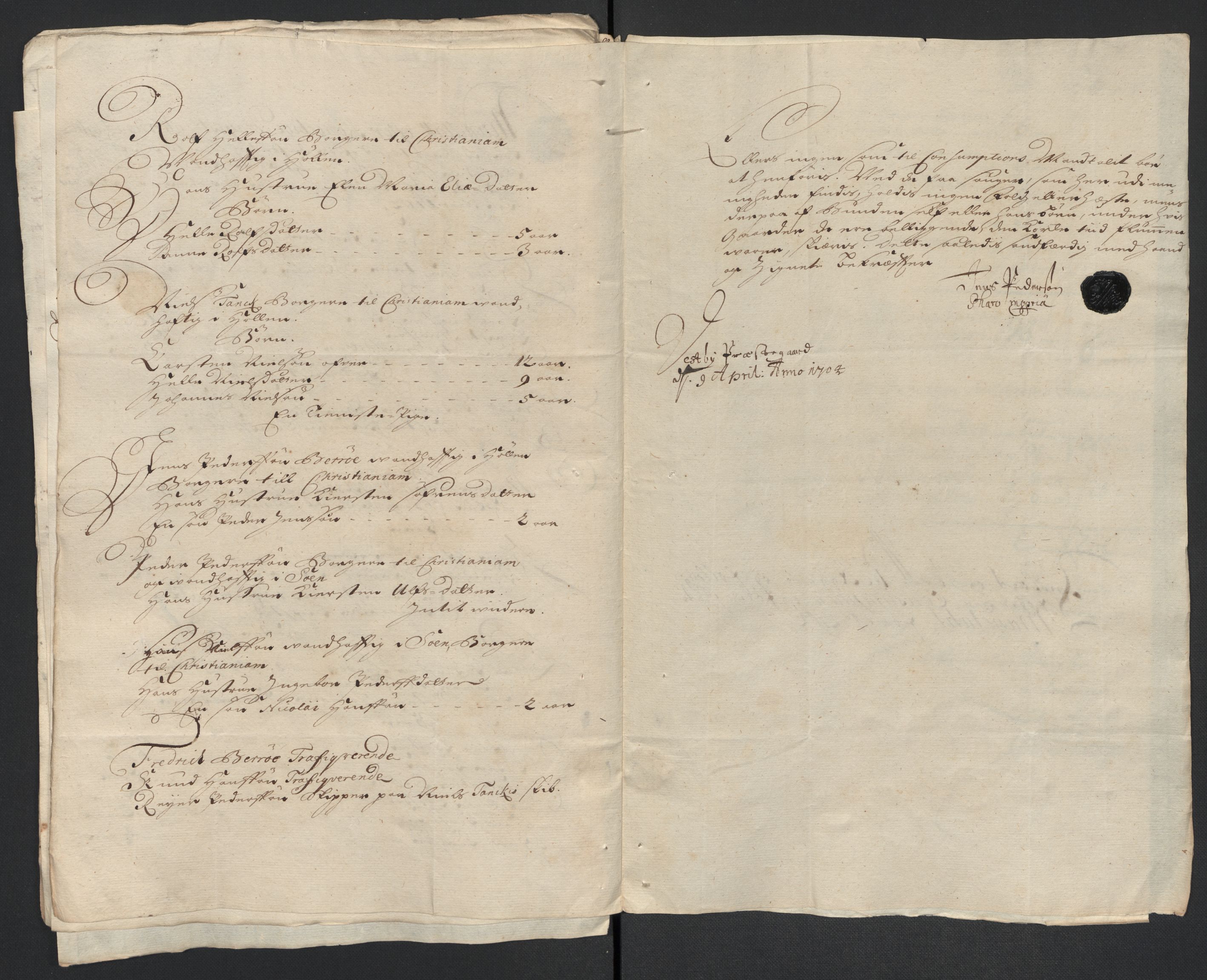 Rentekammeret inntil 1814, Reviderte regnskaper, Fogderegnskap, AV/RA-EA-4092/R10/L0445: Fogderegnskap Aker og Follo, 1703-1704, p. 379