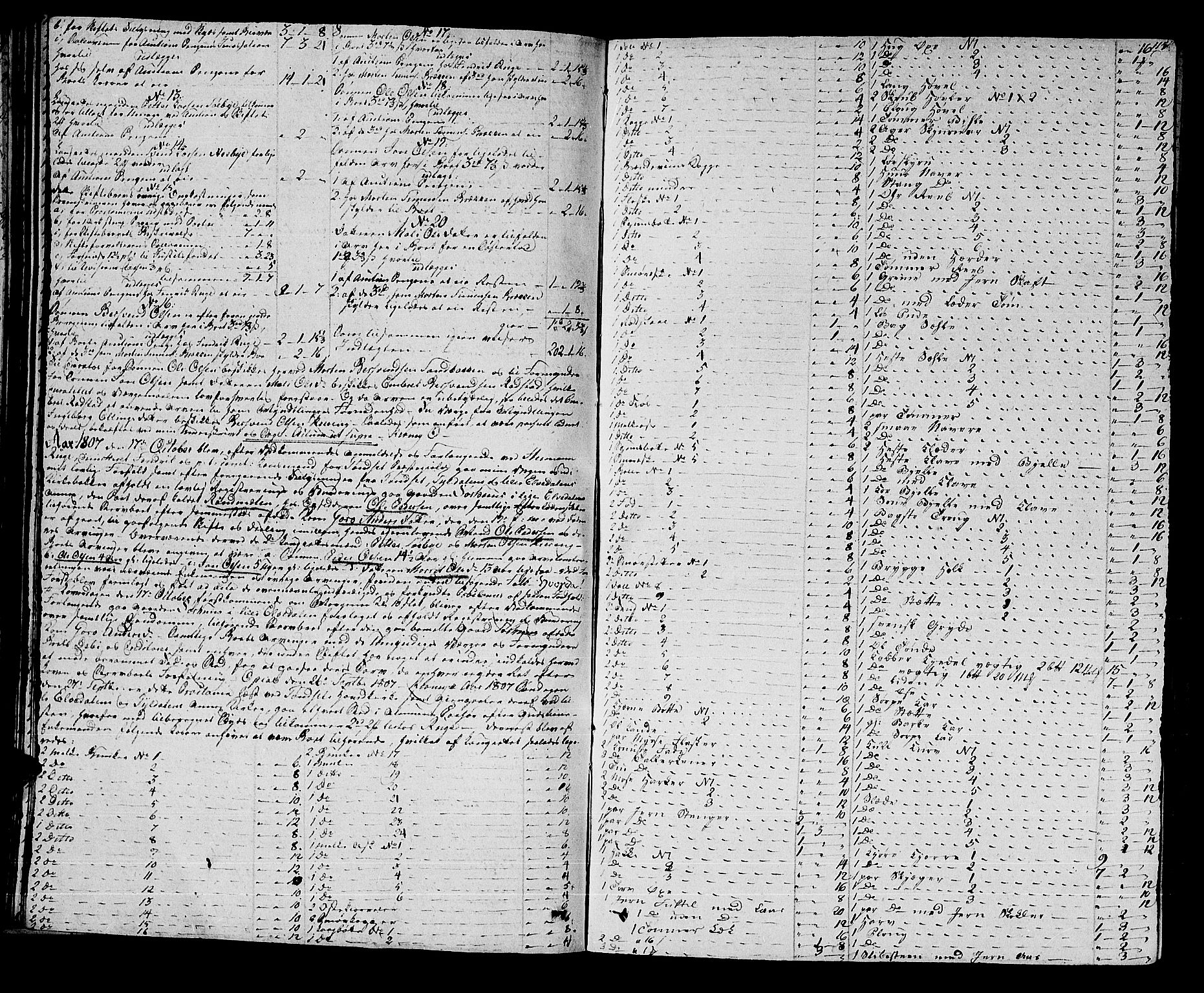 Østerdalen sorenskriveri, SAH/TING-032/J/Ja/L0010: Skifteprotokoll, 1806-1810, p. 114b-115a