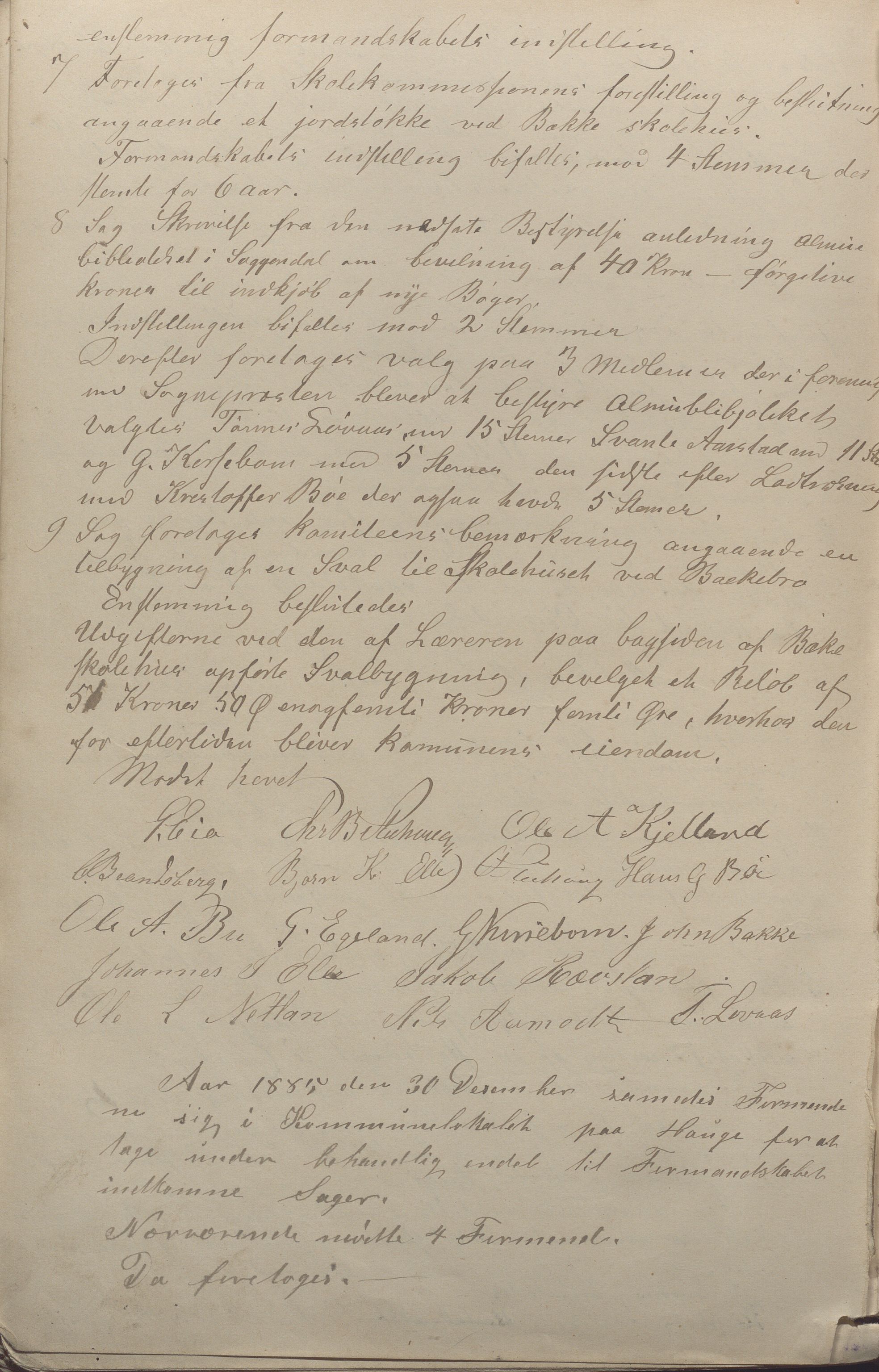 Sokndal kommune - Formannskapet/Sentraladministrasjonen, IKAR/K-101099/A/L0001: Forhandlingsprotokoll, 1863-1886, p. 175b