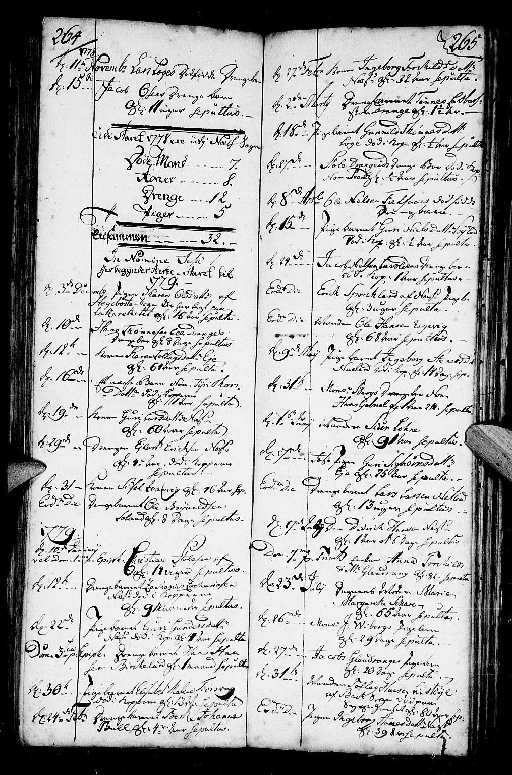 Flekkefjord sokneprestkontor, SAK/1111-0012/F/Fb/Fbc/L0001: Parish register (copy) no. B 1, 1773-1801, p. 299-300