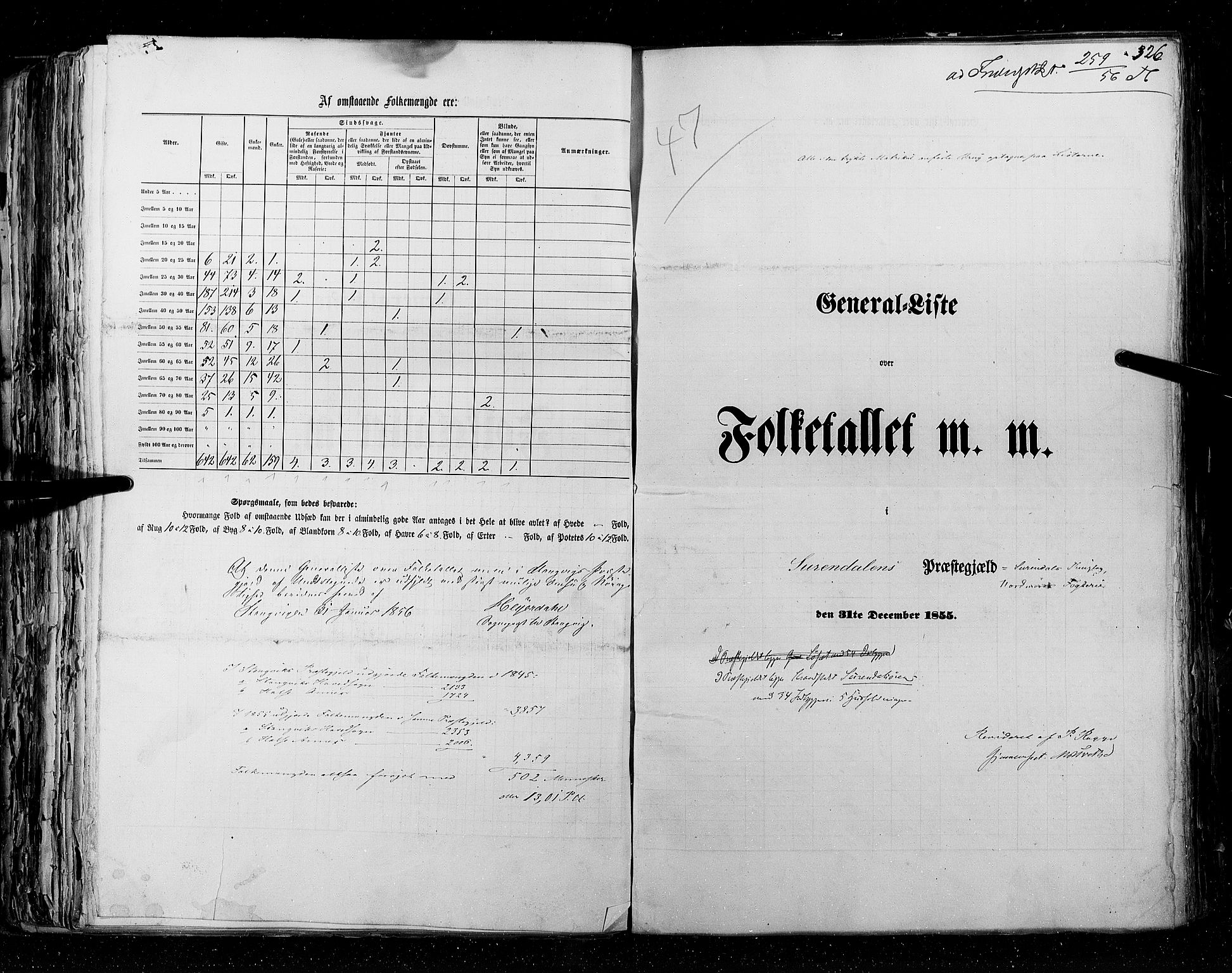 RA, Census 1855, vol. 5: Nordre Bergenhus amt, Romsdal amt og Søndre Trondhjem amt, 1855, p. 326
