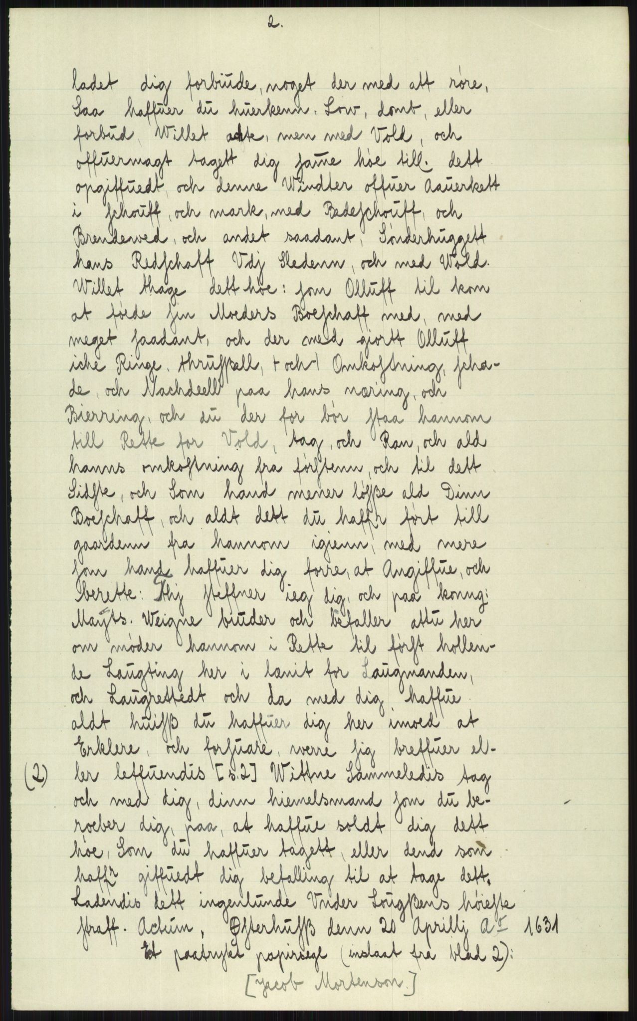 Samlinger til kildeutgivelse, Diplomavskriftsamlingen, AV/RA-EA-4053/H/Ha, p. 3059