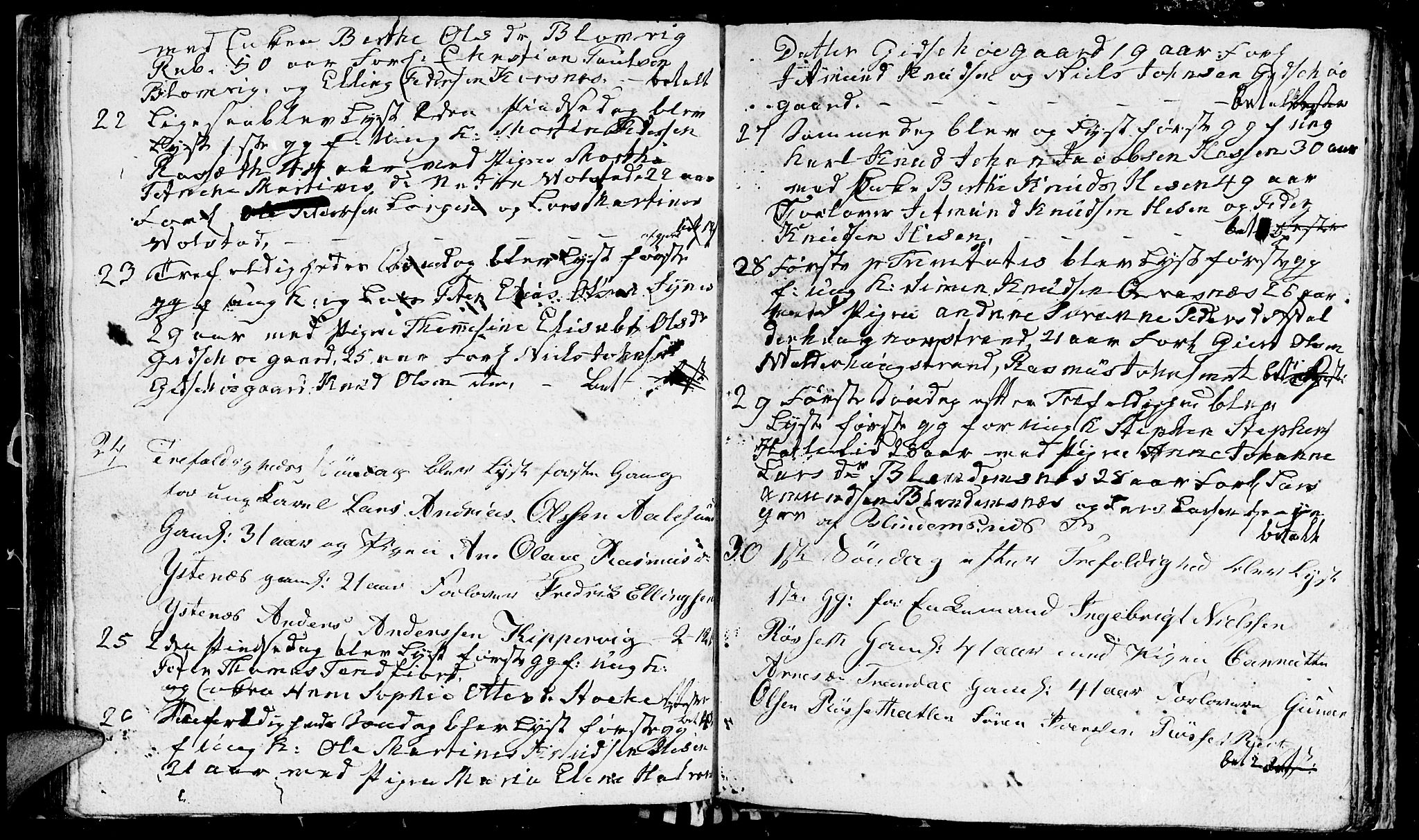 Ministerialprotokoller, klokkerbøker og fødselsregistre - Møre og Romsdal, AV/SAT-A-1454/528/L0424: Parish register (copy) no. 528C05, 1826-1847, p. 45