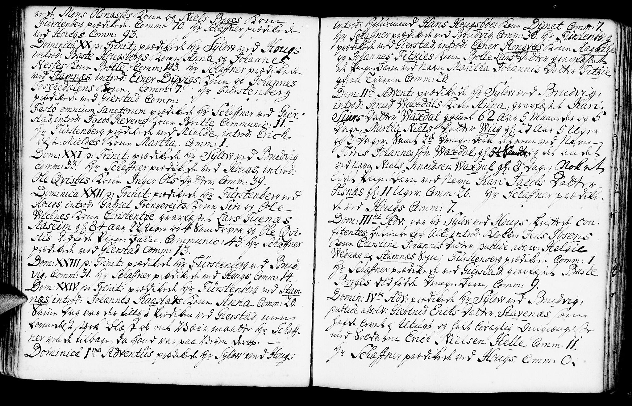 Haus sokneprestembete, AV/SAB-A-75601/H/Haa: Parish register (official) no. A 7, 1748-1766, p. 117